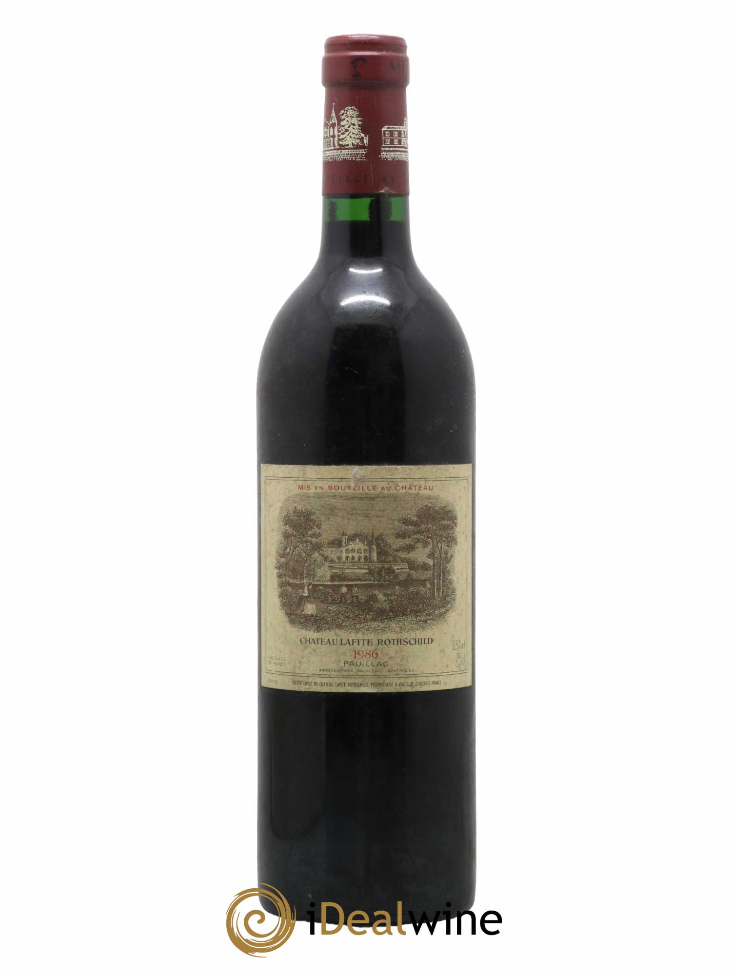 Château Lafite Rothschild 1er Grand Cru Classé 1986 - Lot de 1 bouteille - 0