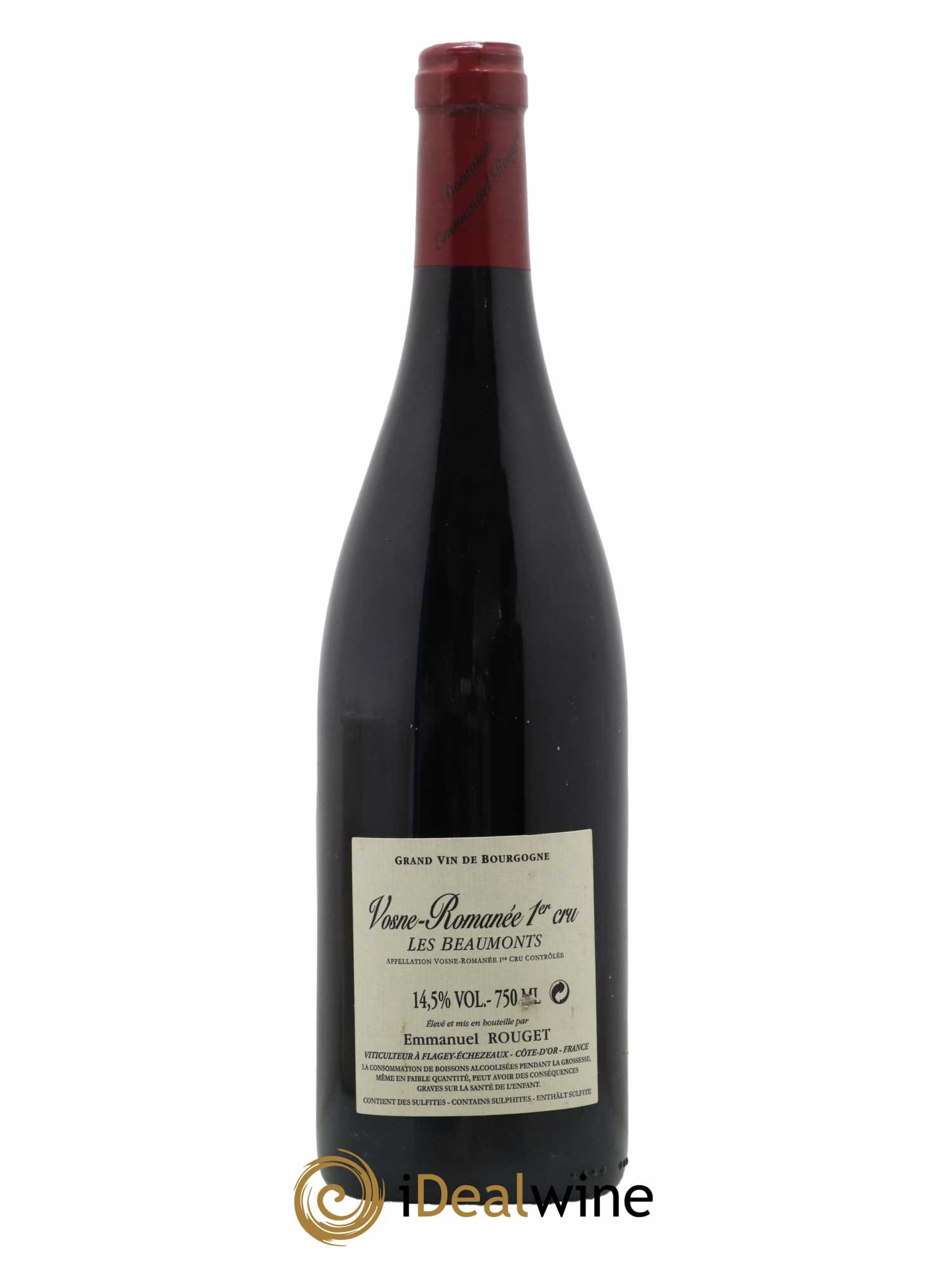 Vosne-Romanée 1er Cru Les Beaumonts Emmanuel Rouget 2015 - Lot of 1 bottle - 1