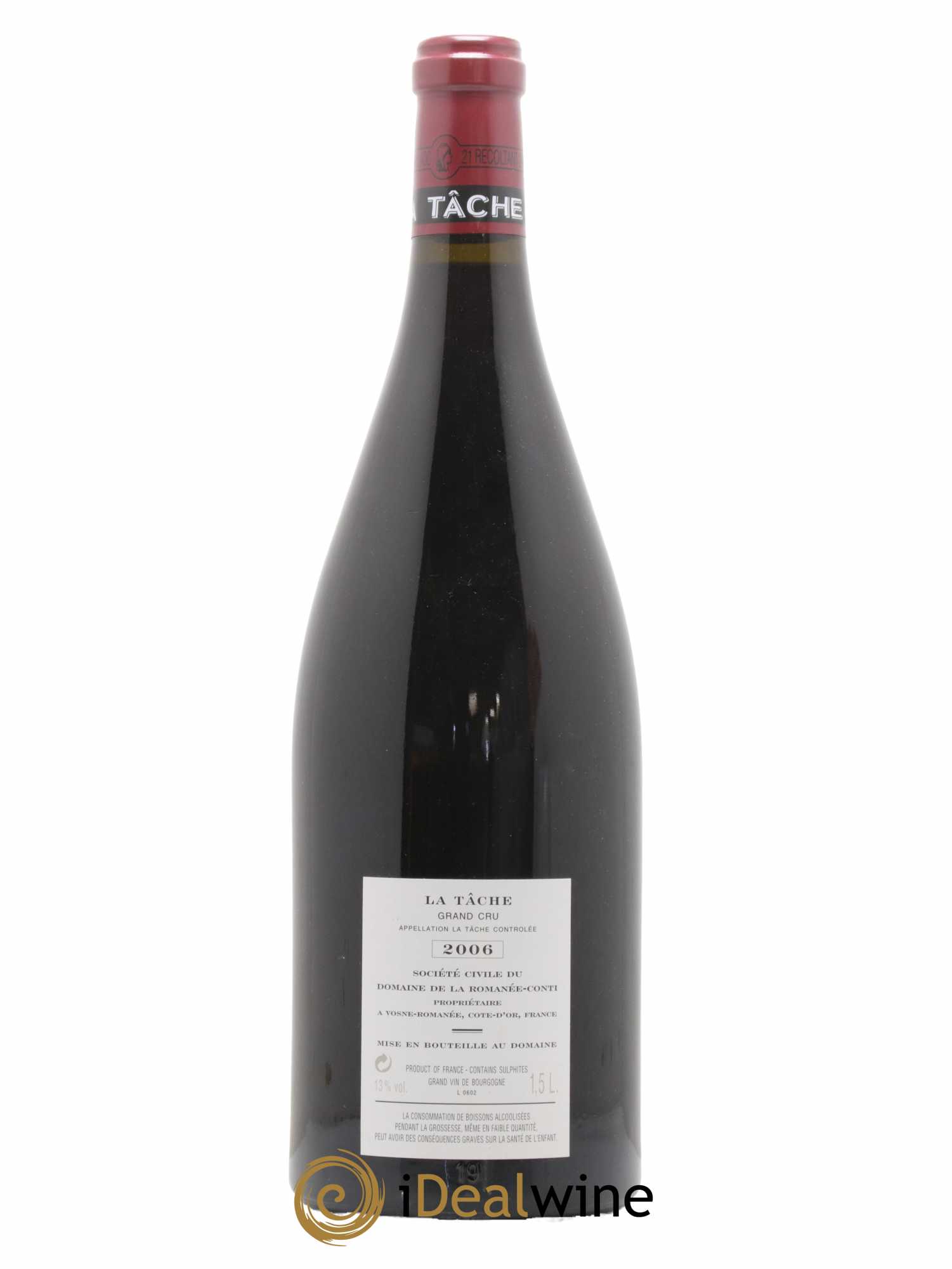 La Tâche Grand Cru Domaine de la Romanée-Conti 2006 - Lot de 1 magnum - 2