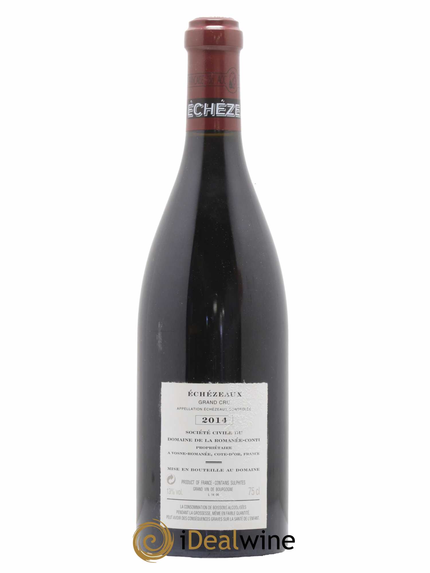 Echezeaux Grand Cru Domaine de la Romanée-Conti 2014 - Lot de 1 bouteille - 1