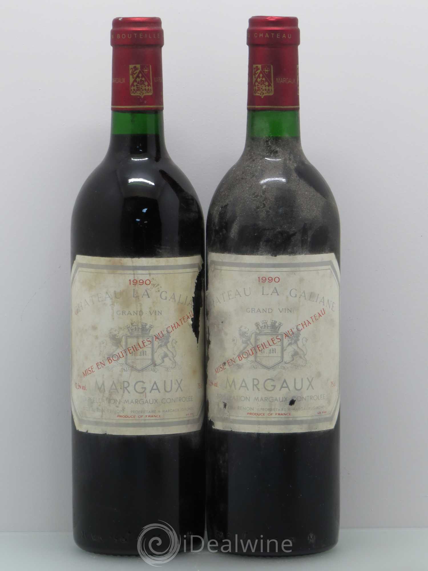 Bordeaux Château La Galiane 1990 - Posten von 2 Flaschen - 0