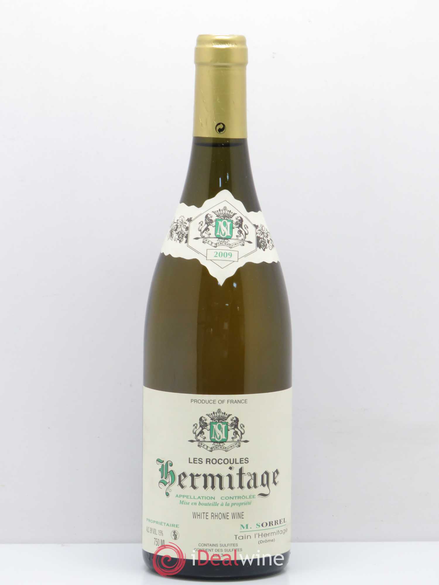 Hermitage Les Rocoules Marc Sorrel 2009 - Lot de 1 bouteille - 0