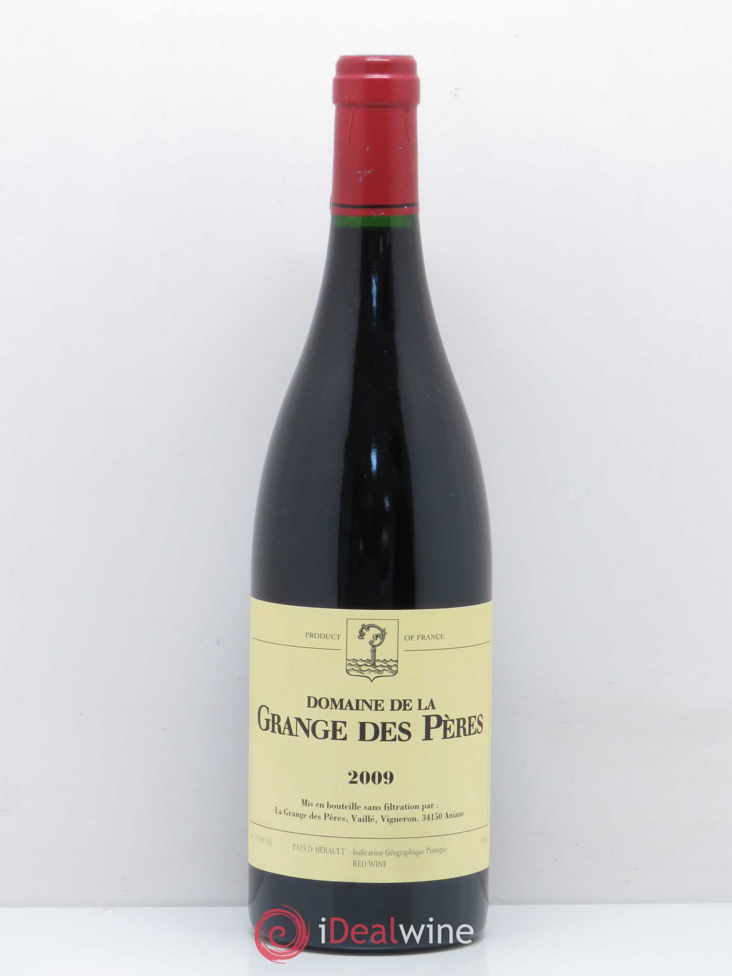 Pays d'Hérault Grange des Pères Laurent Vaillé 2009 - Lot de 1 bouteille - 0