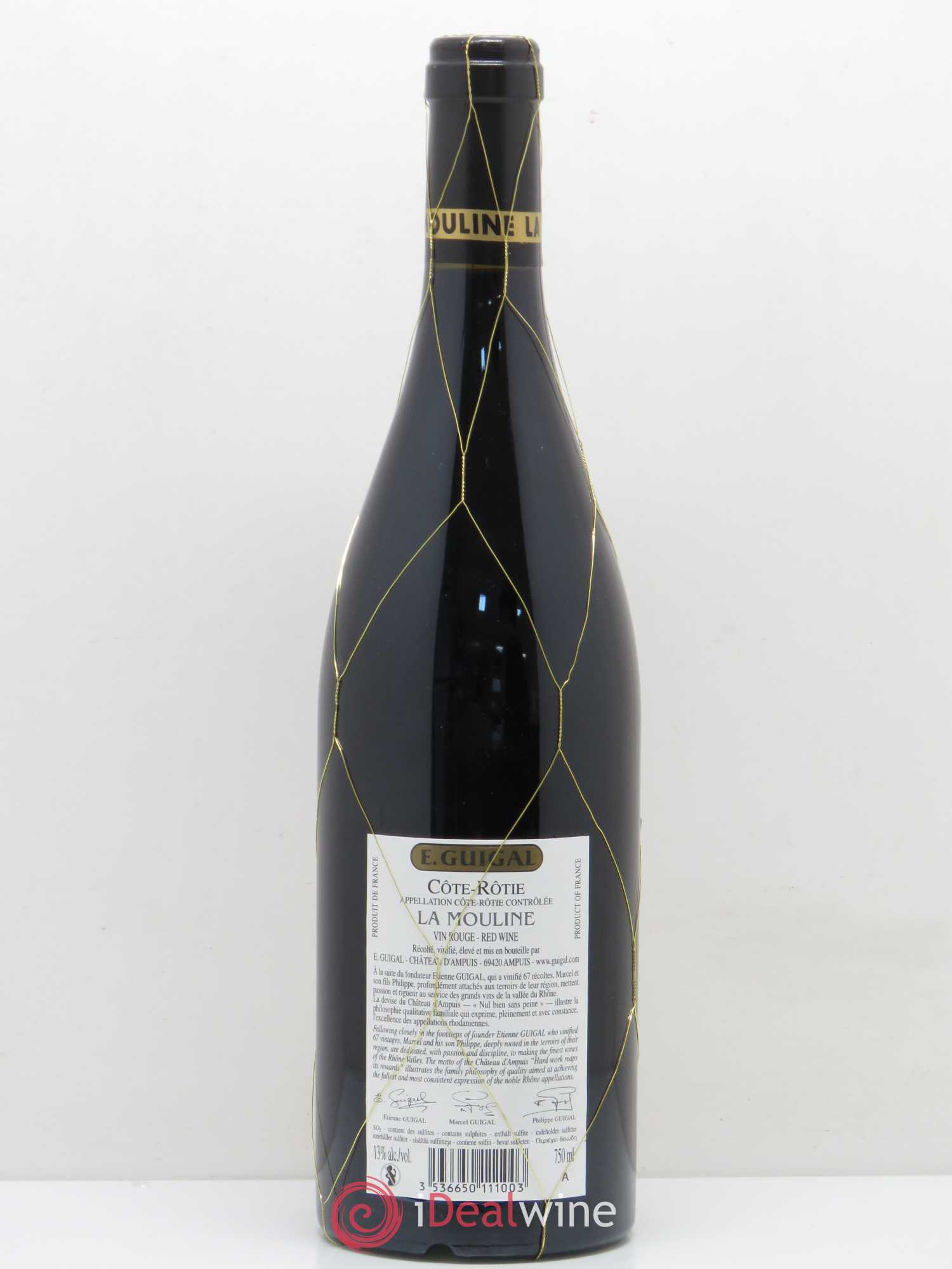 Côte-Rôtie La Mouline Guigal 2009 - Lot de 1 bouteille - 1