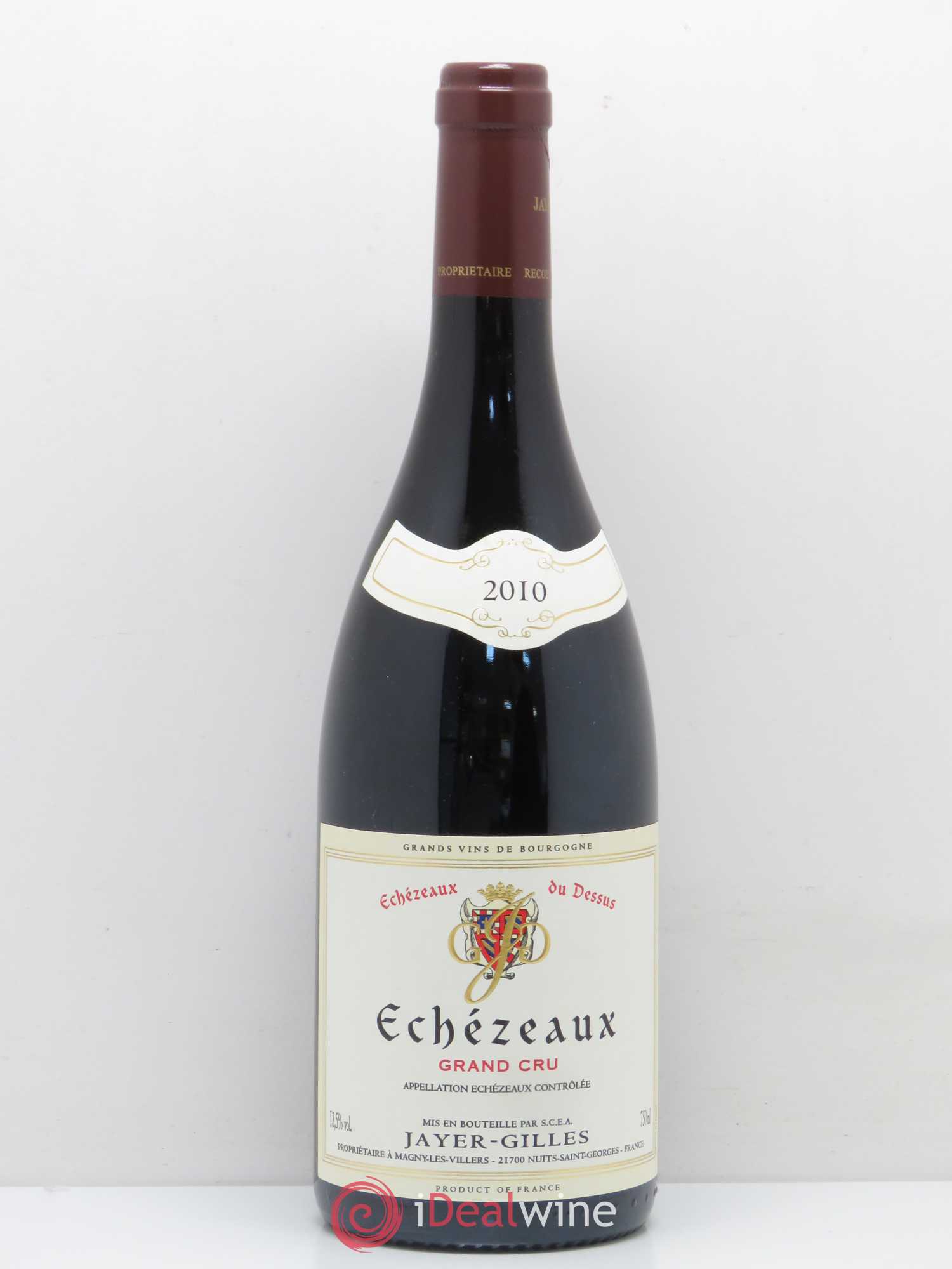 Echezeaux Grand Cru Jayer-Gilles 2010 - Lot de 1 bouteille - 0