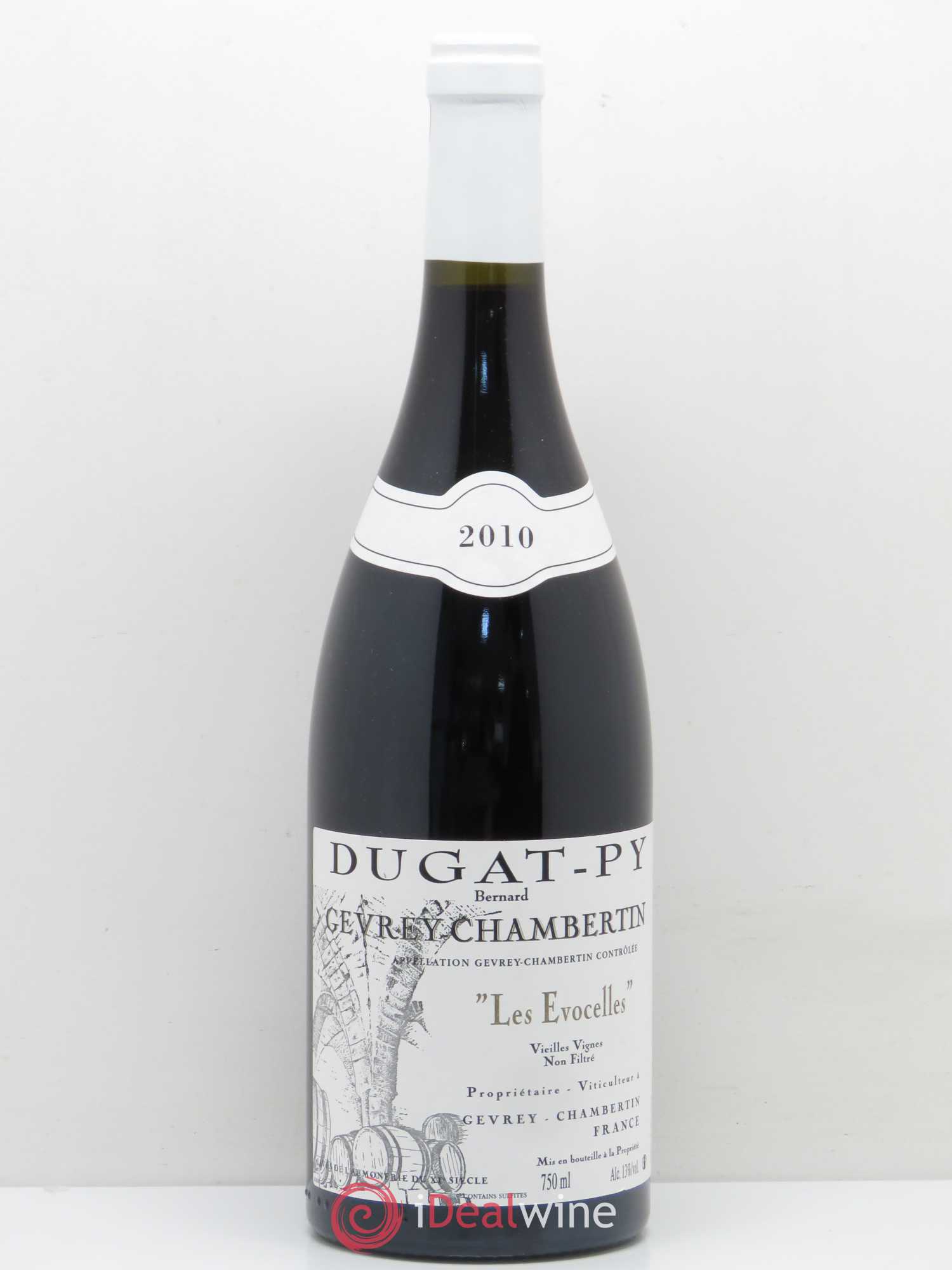 Gevrey-Chambertin Les Evocelles Vieilles Vignes Dugat-Py Vieilles vignes 2010 - Lot de 1 bouteille - 0
