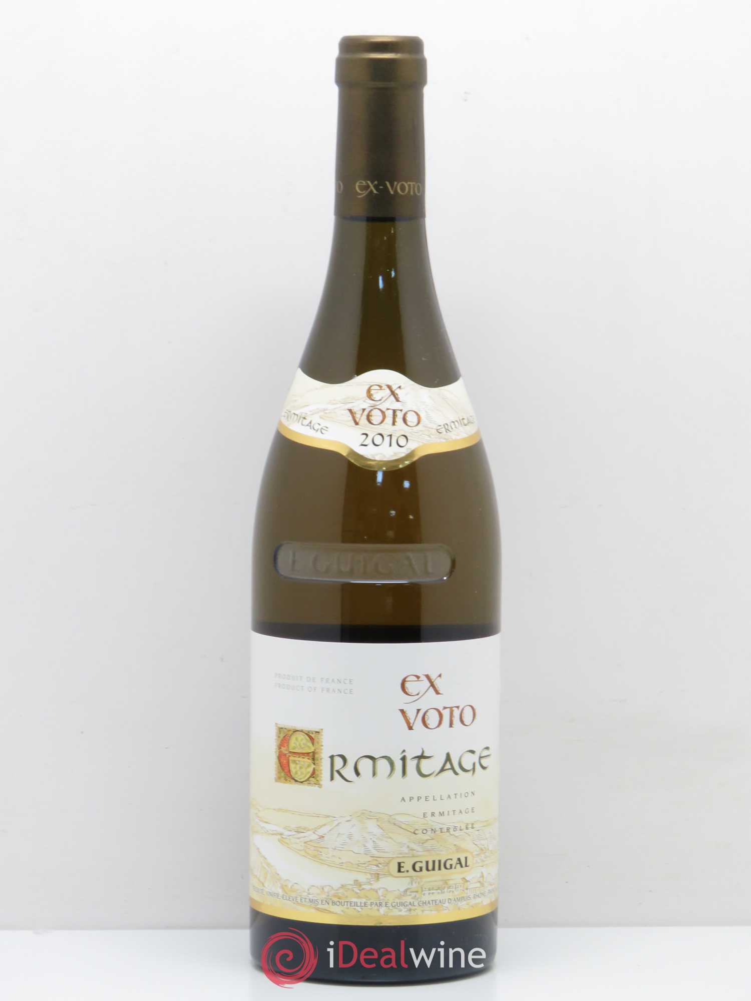 Ermitage Ex Voto Guigal 2010 - Lot de 1 bouteille - 0