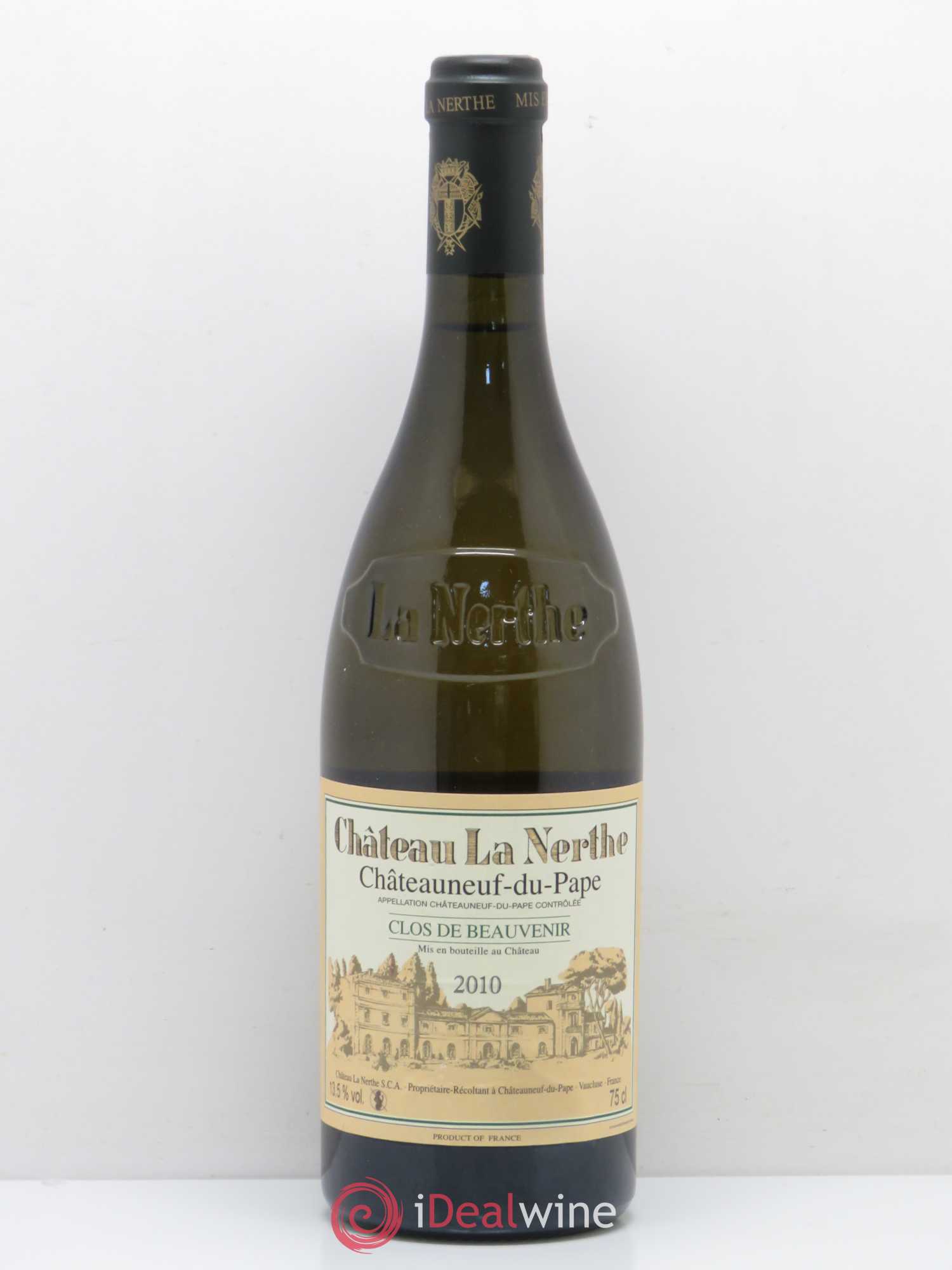 Châteauneuf-du-Pape Clos de Beauvenir Famille Richard 2010 - Lot de 1 bouteille - 0