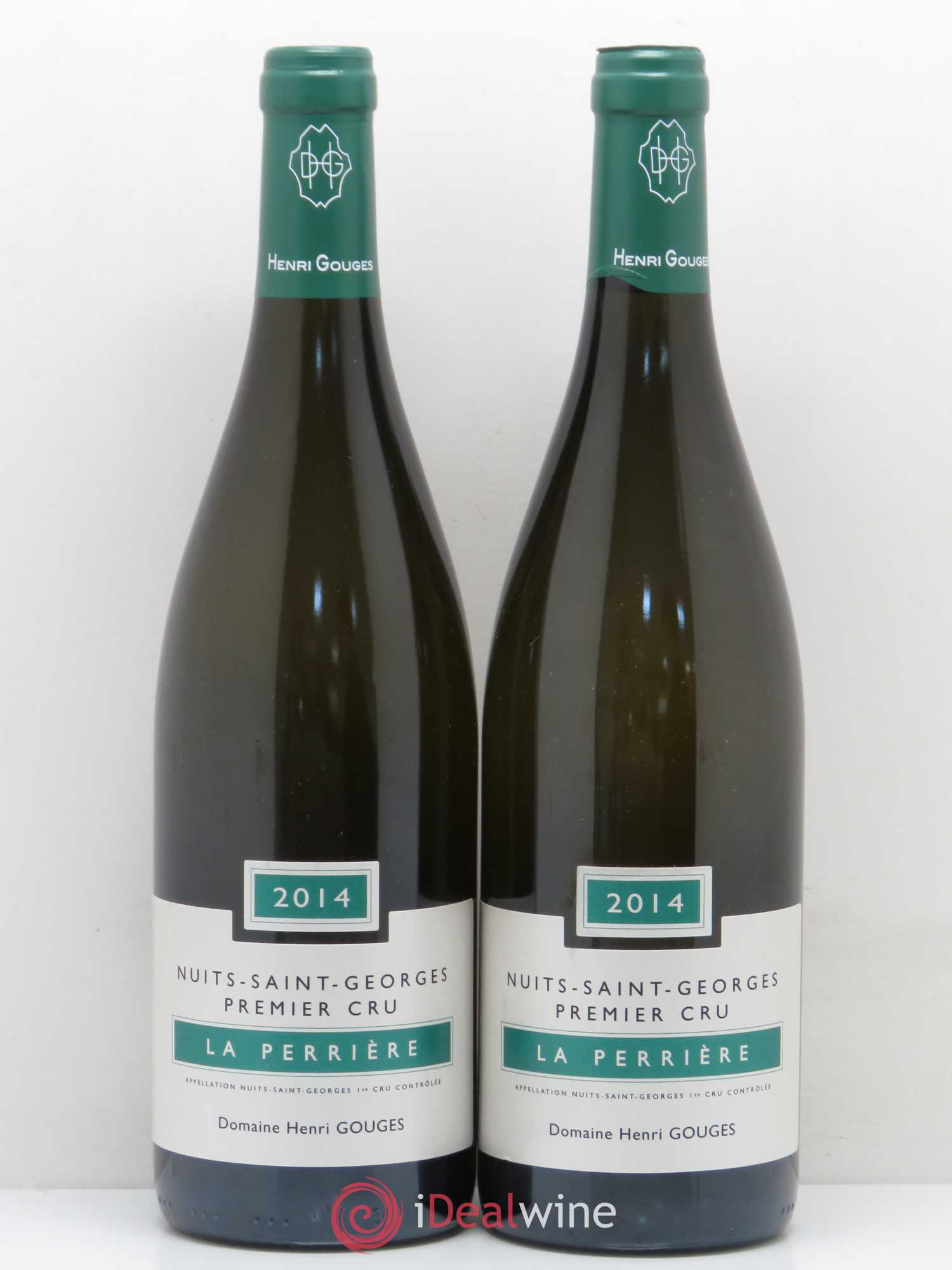 Nuits-Saint-Georges 1er Cru La Perrière Henri Gouges 2014 - Posten von 2 Flaschen - 0