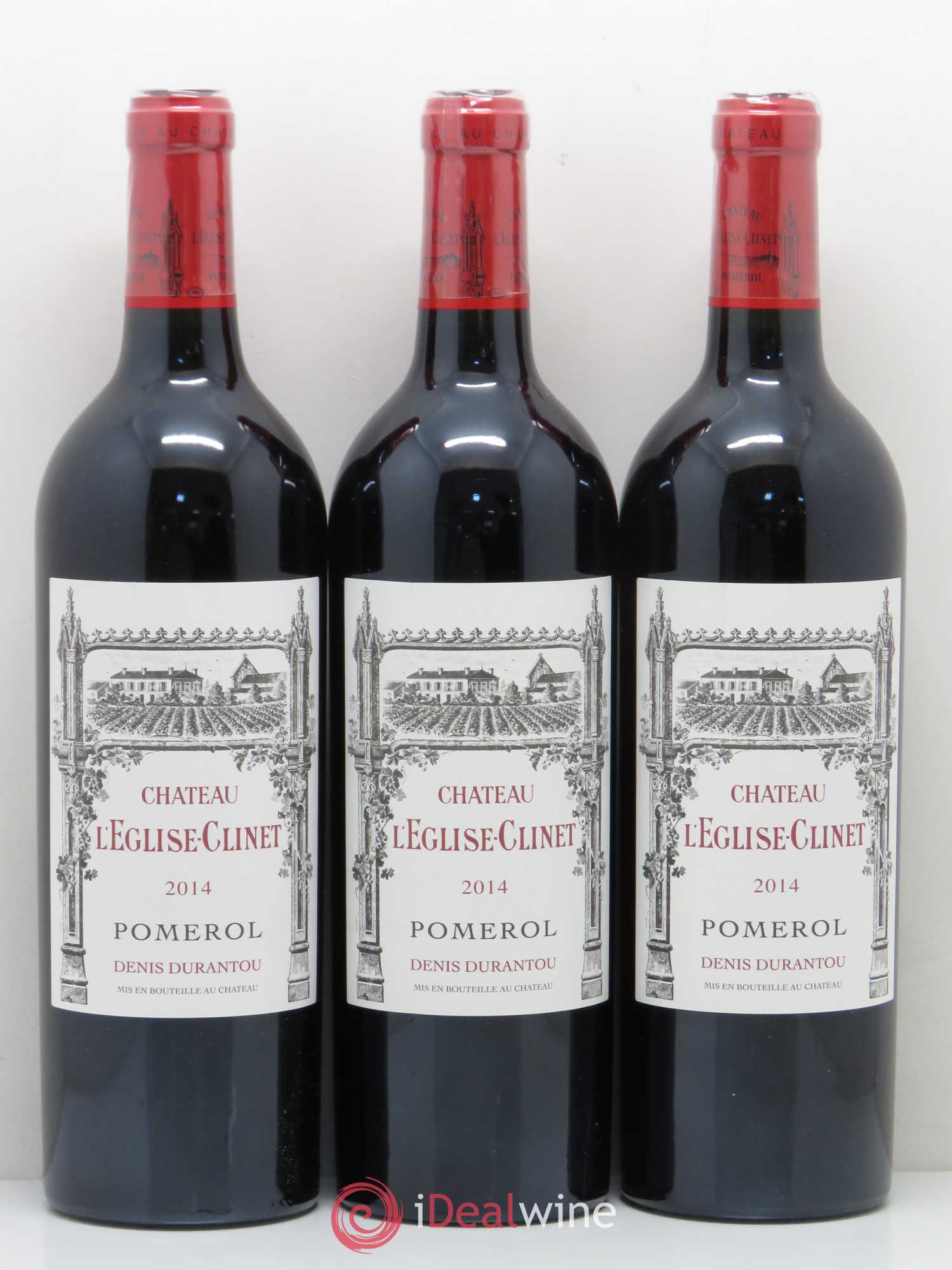 Château l' Église Clinet 2014 - Lot de 3 bouteilles - 0