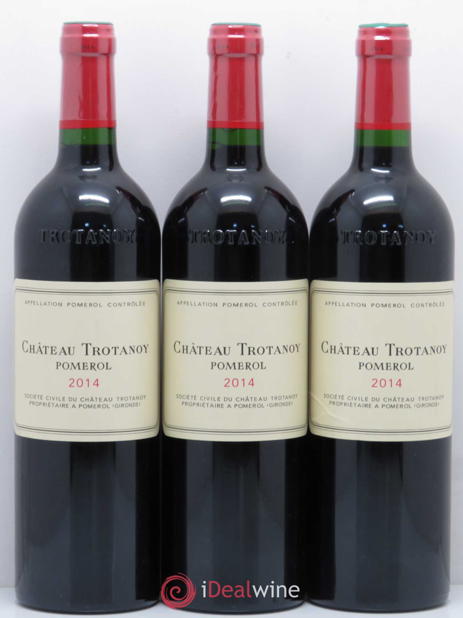 Château Trotanoy 2014 - Lot de 3 bouteilles - 0