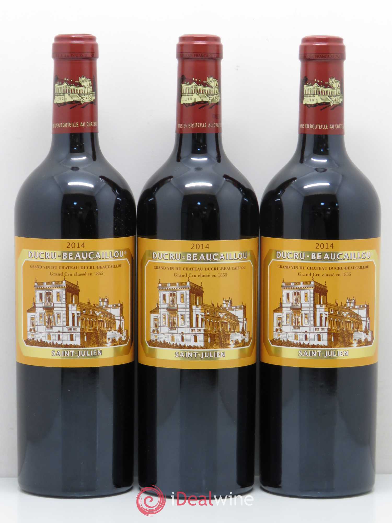 Château Ducru Beaucaillou 2ème Grand Cru Classé 2014 - Lot de 3 bouteilles - 0