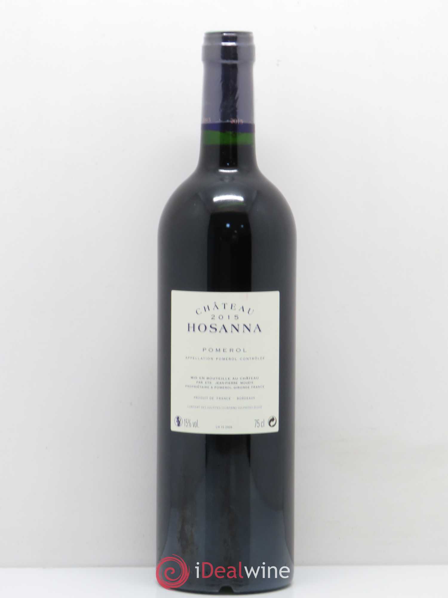 Château Hosanna 2015 - Lot of 1 bottle - 1