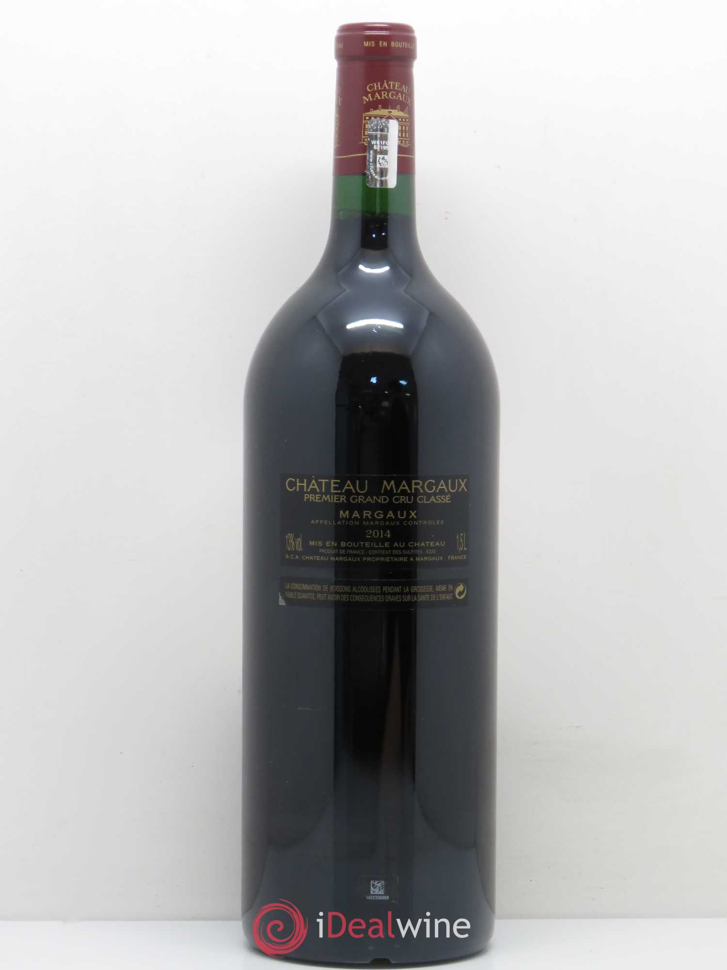 Château Margaux 1er Grand Cru Classé 2014 - Lot de 1 magnum - 1