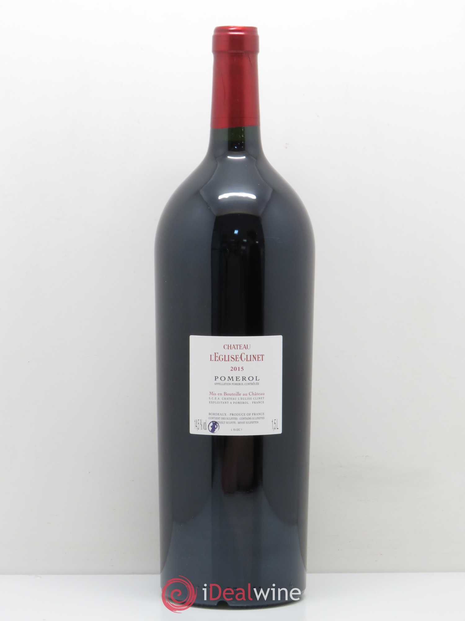 Château l' Église Clinet 2015 - Lot de 1 magnum - 1