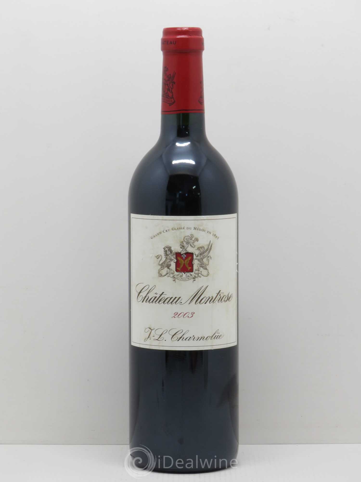 Château Montrose 2ème Grand Cru Classé 2003 - Lot de 1 bouteille - 0