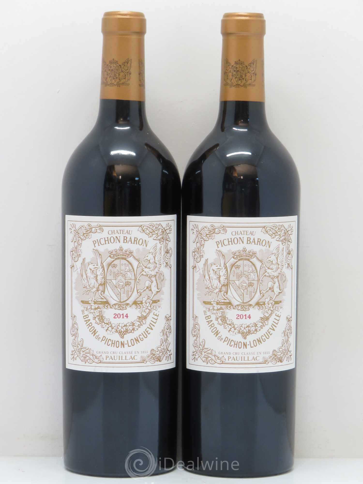 Pichon Longueville Baron 2ème Grand Cru Classé 2014 - Lot de 2 bouteilles - 0