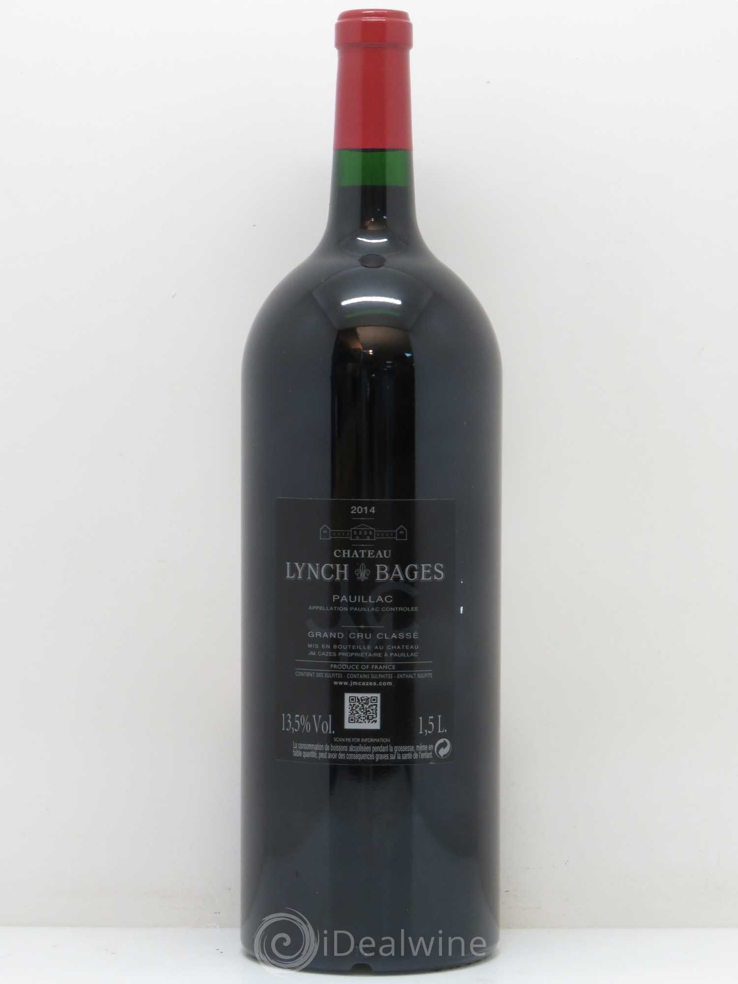 Château Lynch Bages 5ème Grand Cru Classé 2014 - Lot de 1 magnum - 1