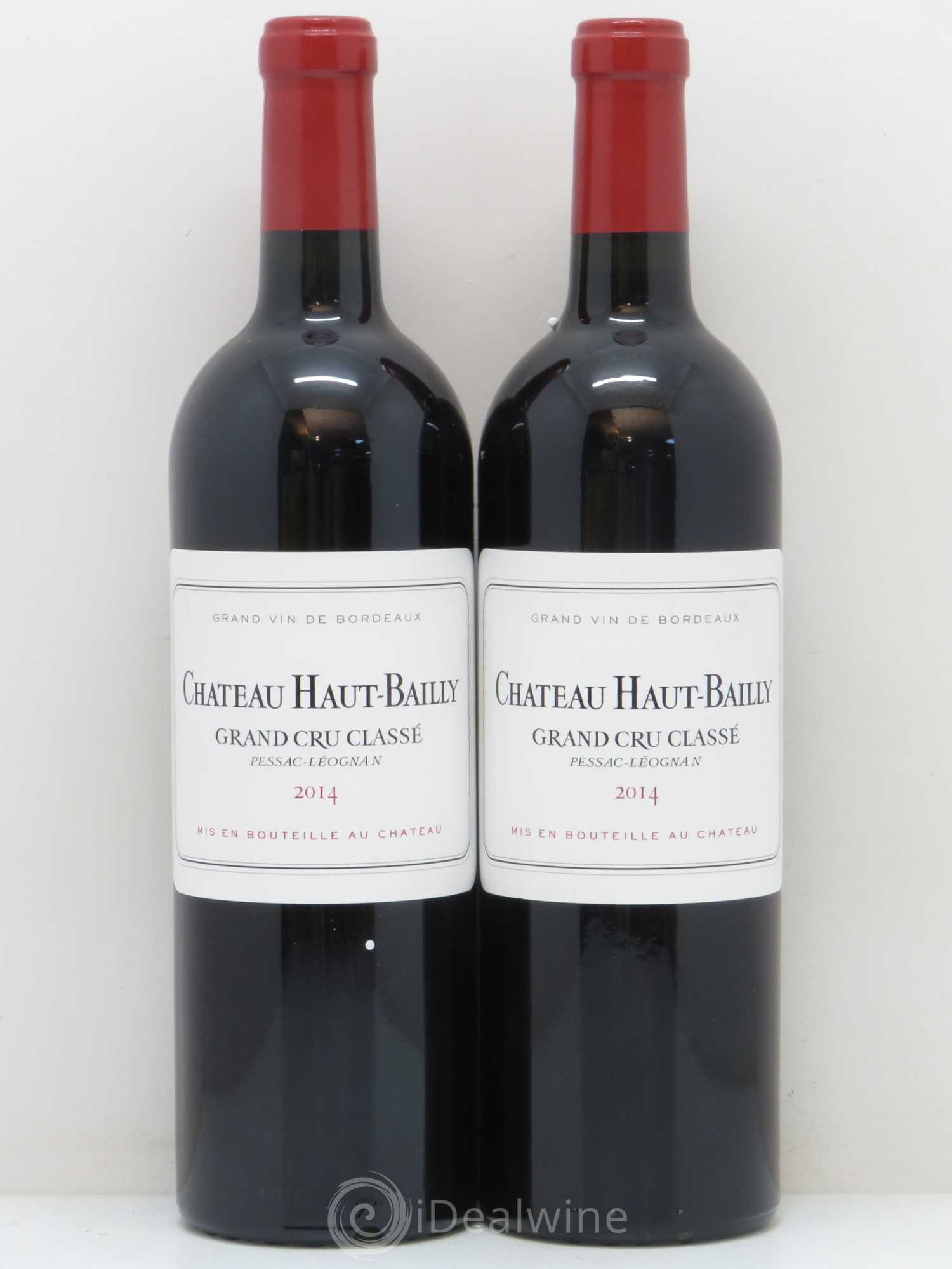 Château Haut-Bailly Cru Classé de Graves 2014 - Lot de 2 bouteilles - 0