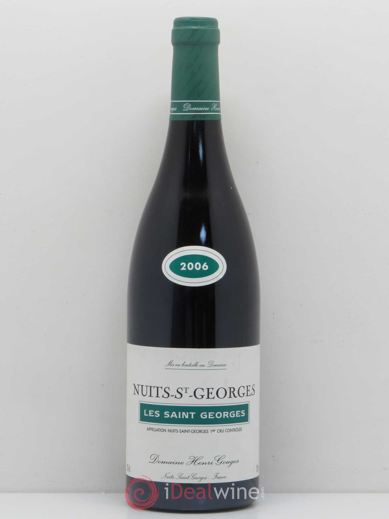 Nuits-Saint-Georges 1er Cru Les Saints Georges Henri Gouges 2006 - Lot de 1 bouteille - 0