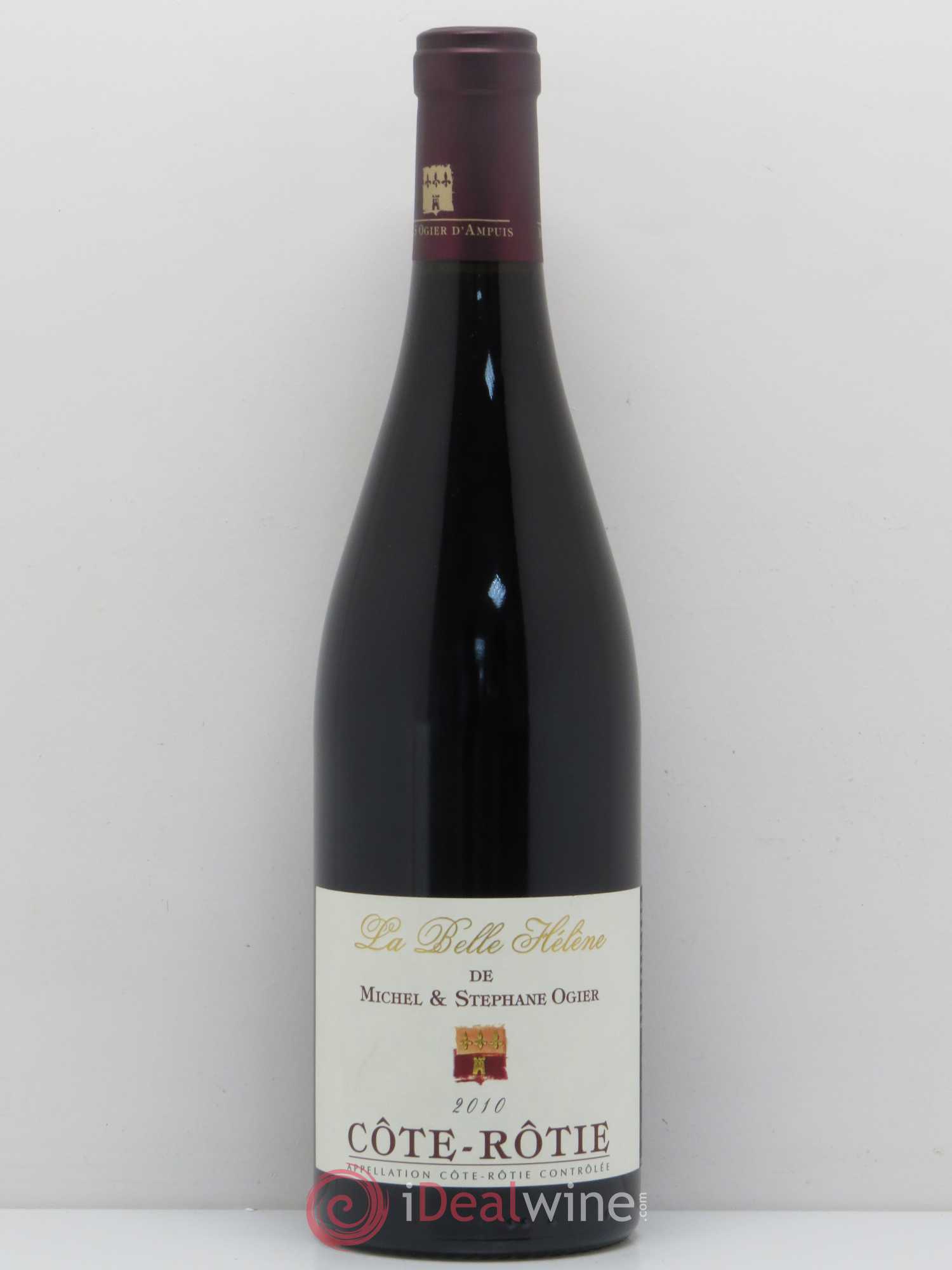 Côte-Rôtie La Belle Hélène Stéphane Ogier 2010 - Lot de 1 bouteille - 0
