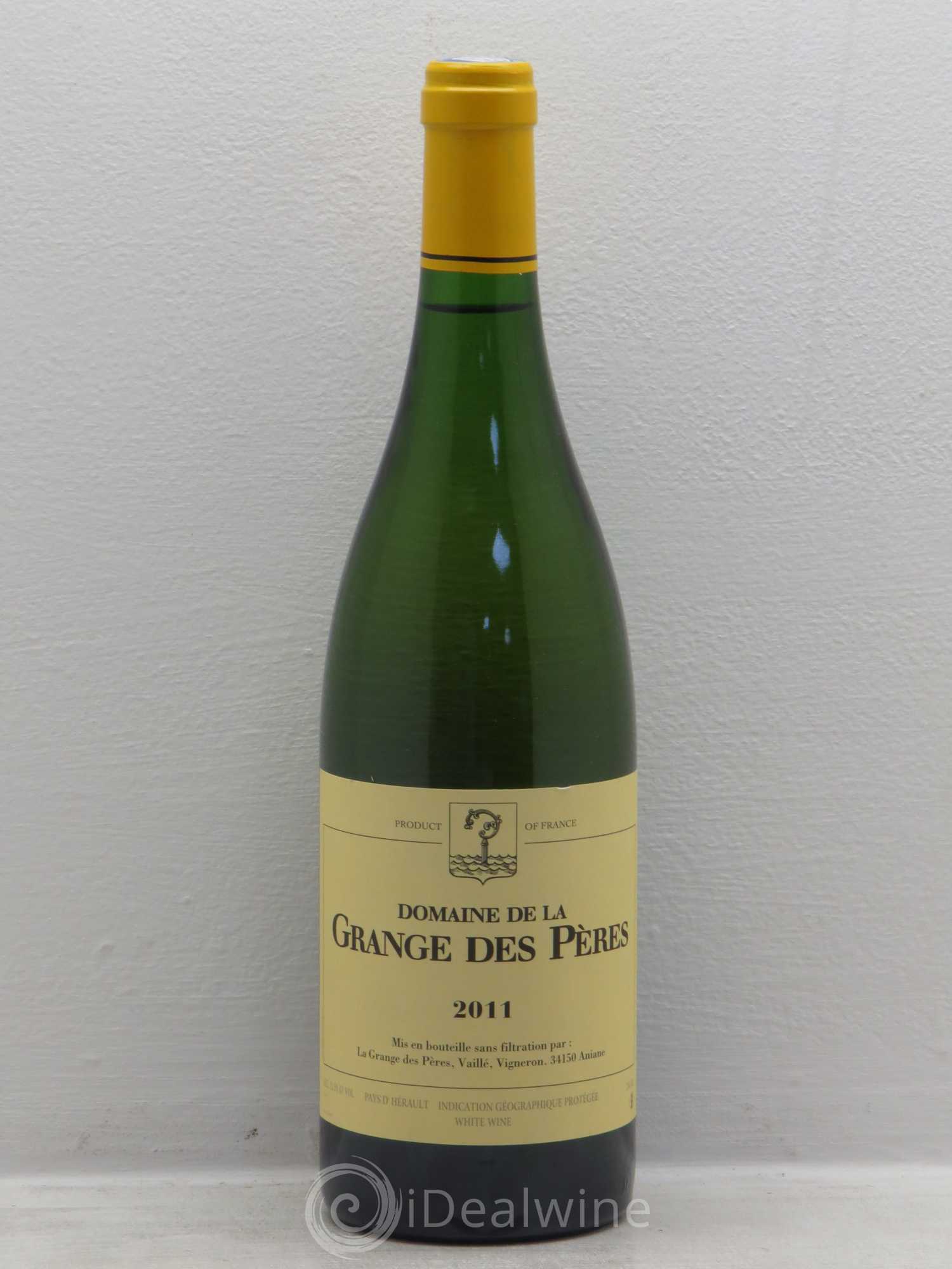 Pays d'Hérault Grange des Pères Laurent Vaillé 2011 - Lot de 1 bouteille - 0