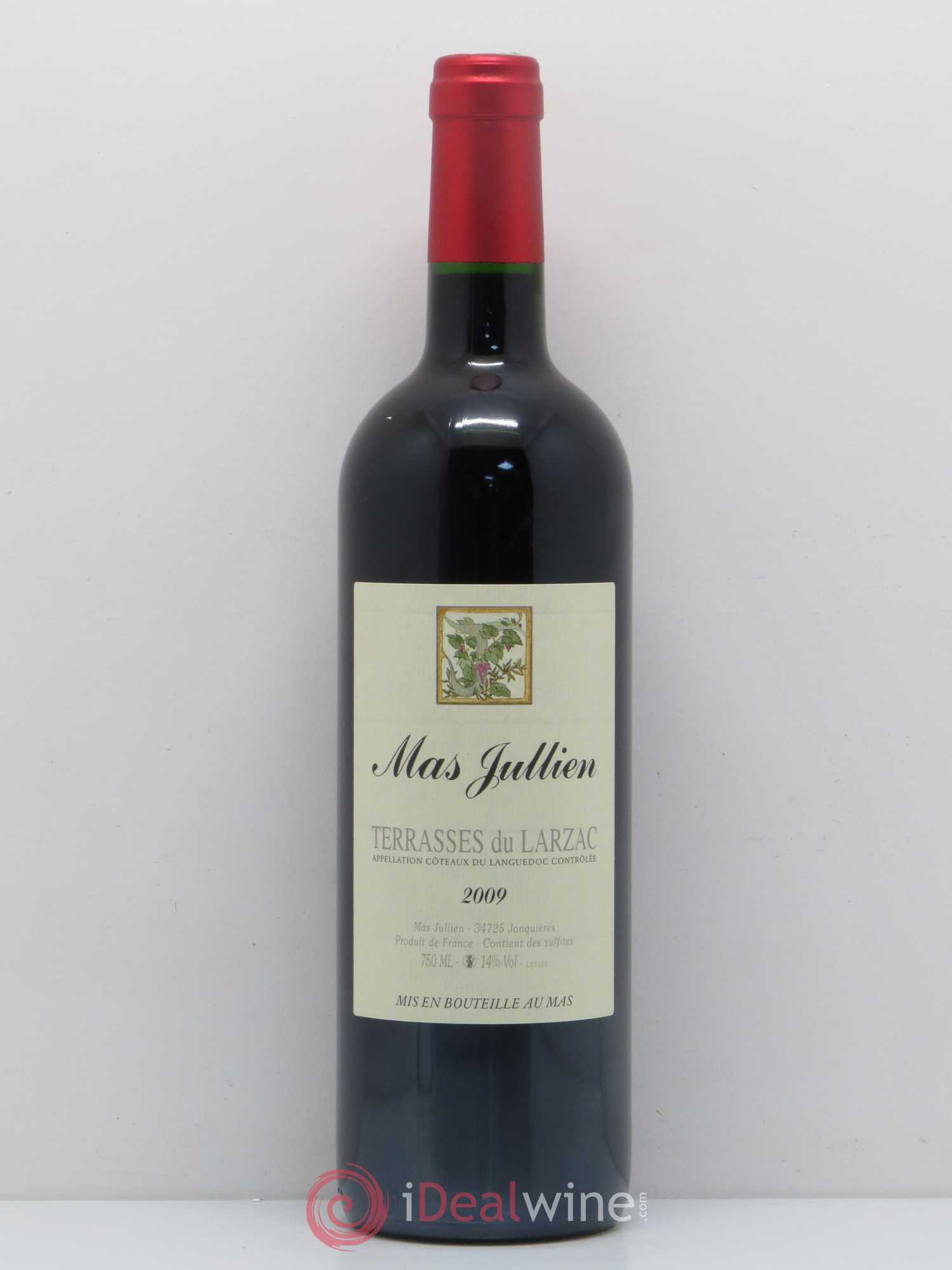 Terrasses du Larzac Mas Jullien Olivier Jullien 2009 - Lot de 1 bouteille - 0