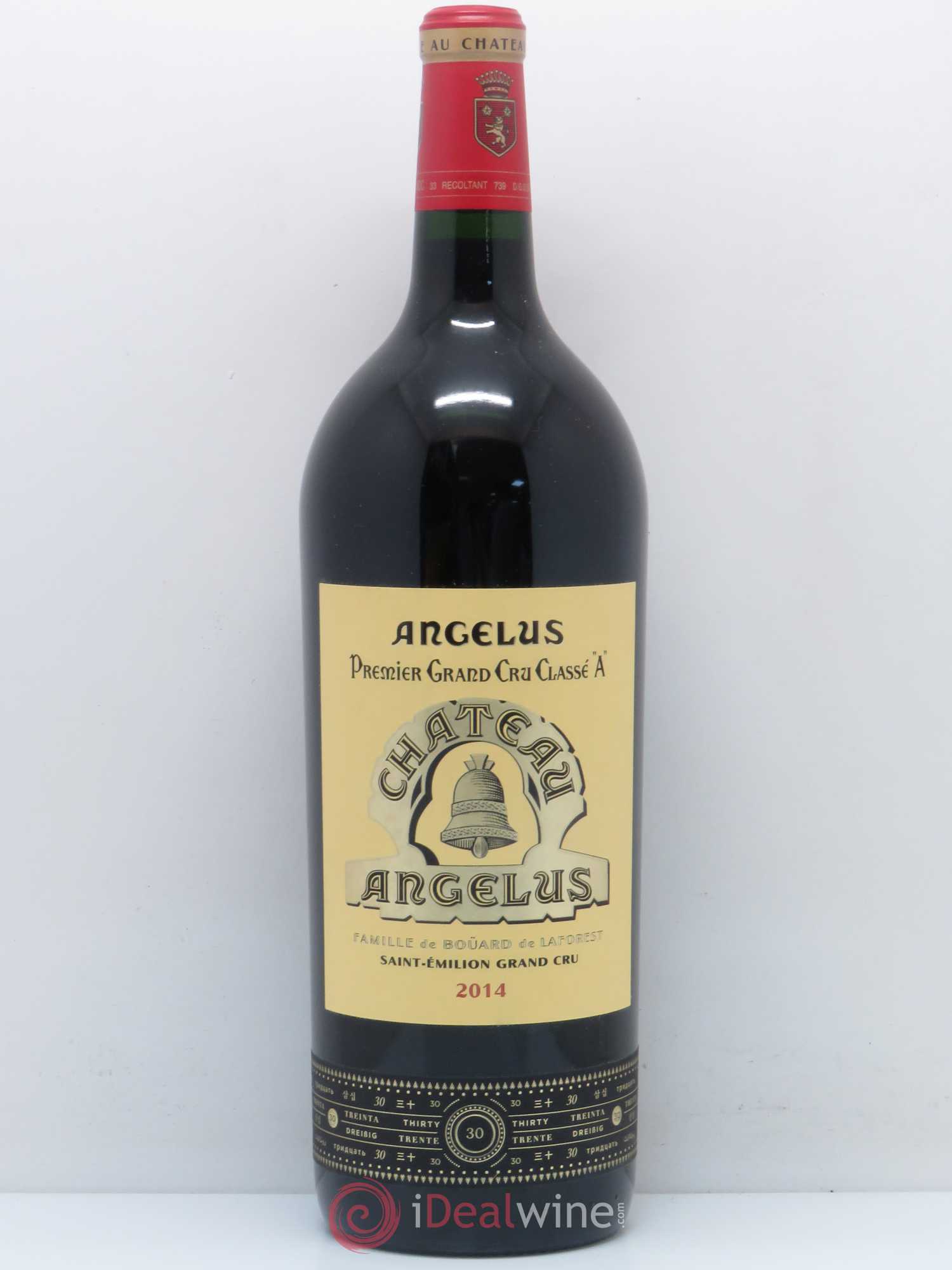 Château Angélus 1er Grand Cru Classé A 2014 - Lot de 1 magnum - 0
