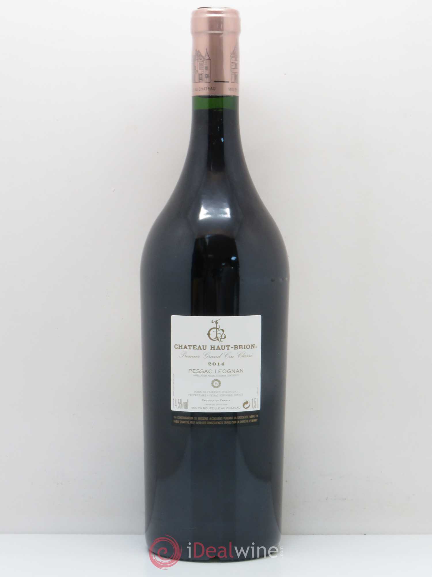 Château Haut Brion 1er Grand Cru Classé 2014 - Lot de 1 magnum - 1