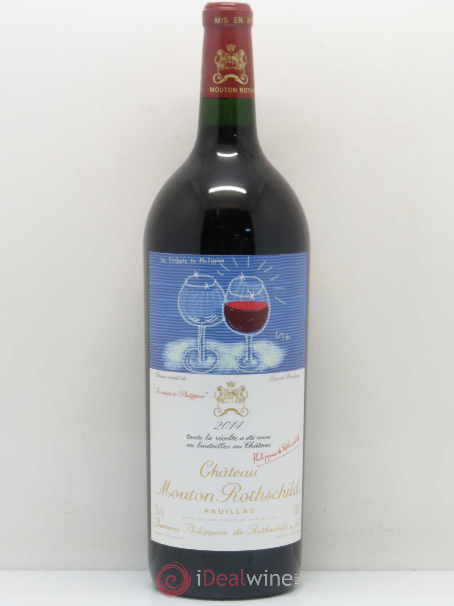 Château Mouton Rothschild 1er Grand Cru Classé 2014 - Lot de 1 magnum - 0