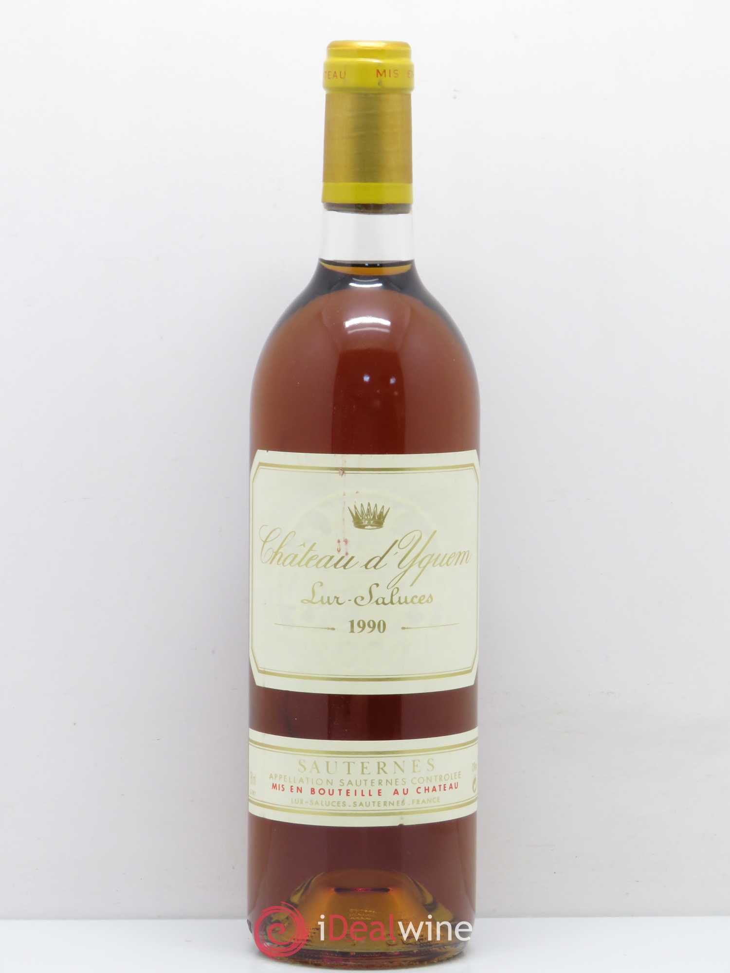 Château d' Yquem 1er Cru Classé Supérieur 1990 - Lotto di 1 bottiglia - 0