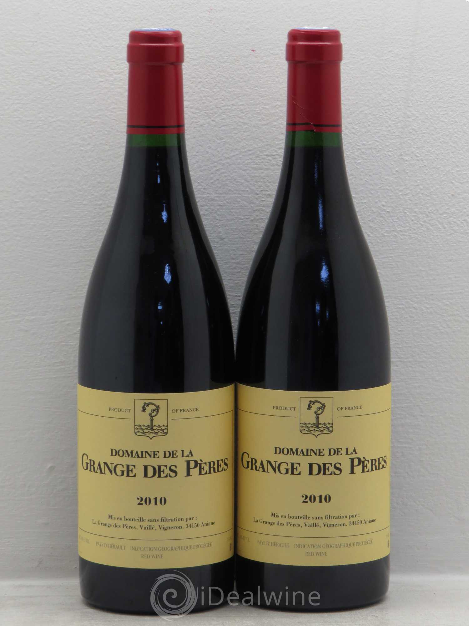 Pays d'Hérault Grange des Pères Laurent Vaillé 2010 - Lot de 2 bouteilles - 0