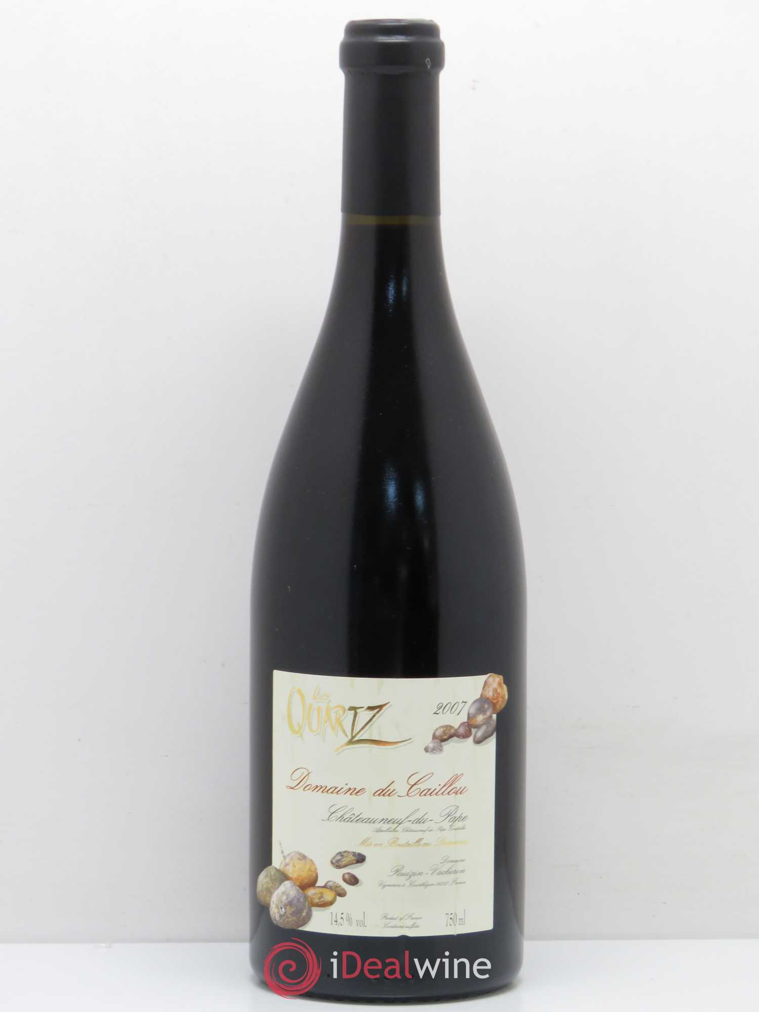 Châteauneuf-du-Pape Les Quartz Clos du Caillou 2007 - Lot de 1 bouteille - 0
