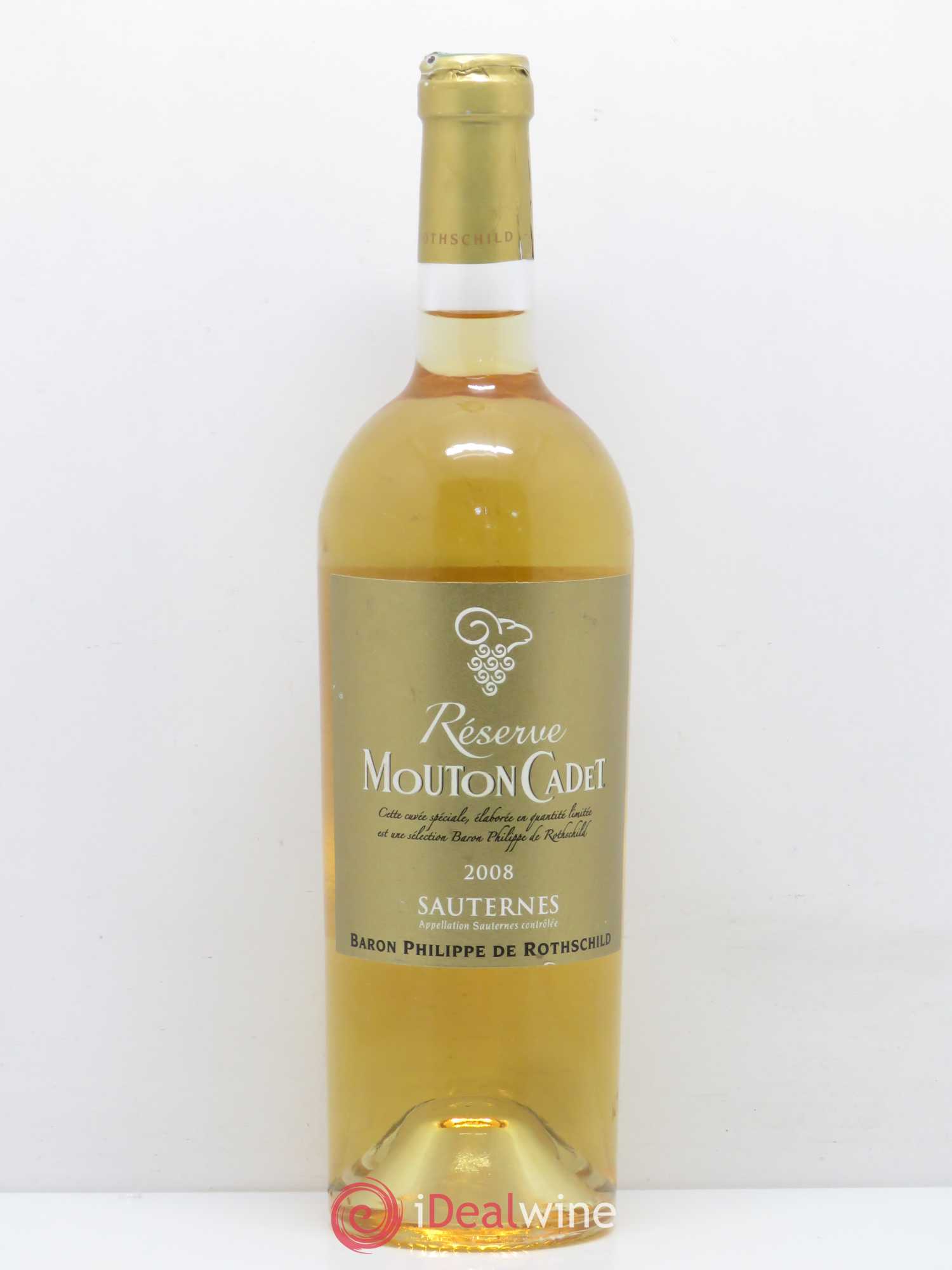 Sauternes Mouton Cadet Reserve 2008 - Posten von 1 Flasche - 0