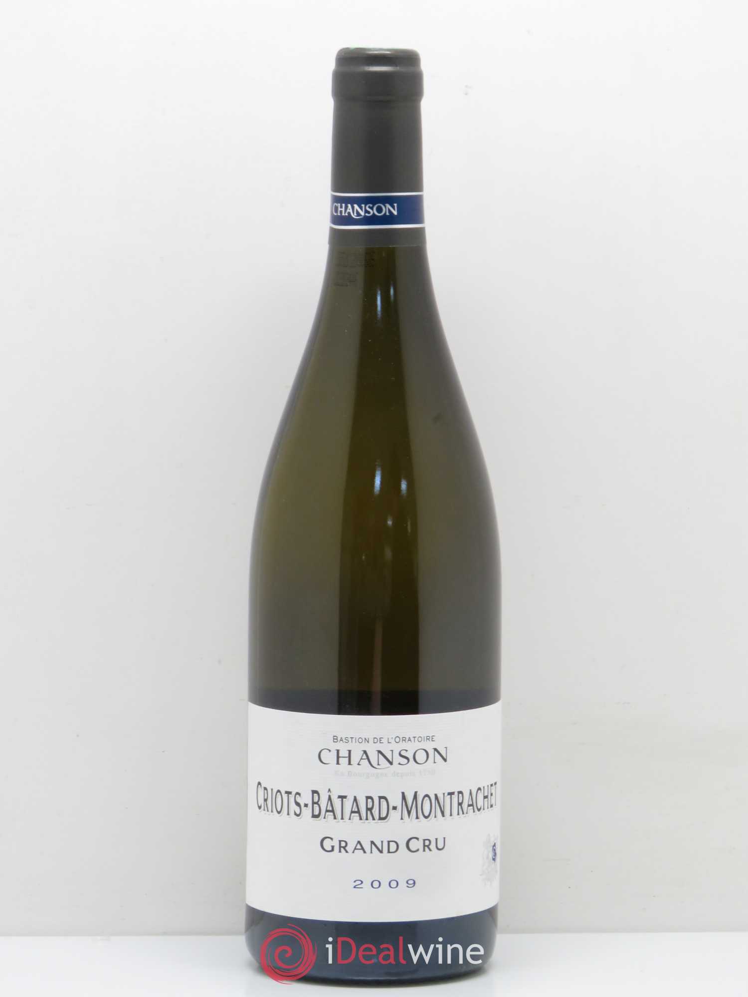 Criots-Bâtard-Montrachet Grand Cru Chanson 2009 - Lot de 1 bouteille - 0