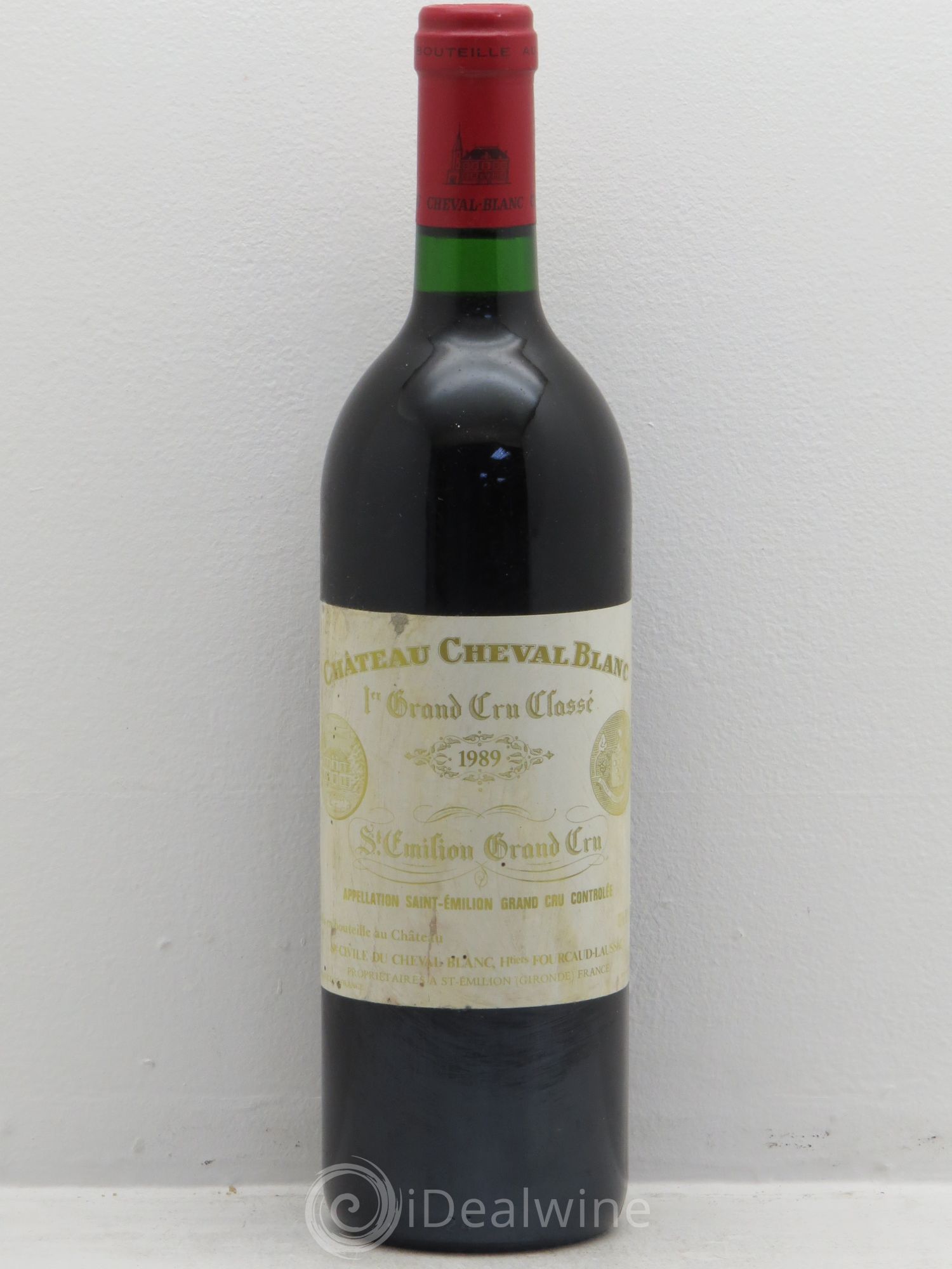 Château Cheval Blanc 1er Grand Cru Classé A 1989 - Lot de 1 bouteille - 0