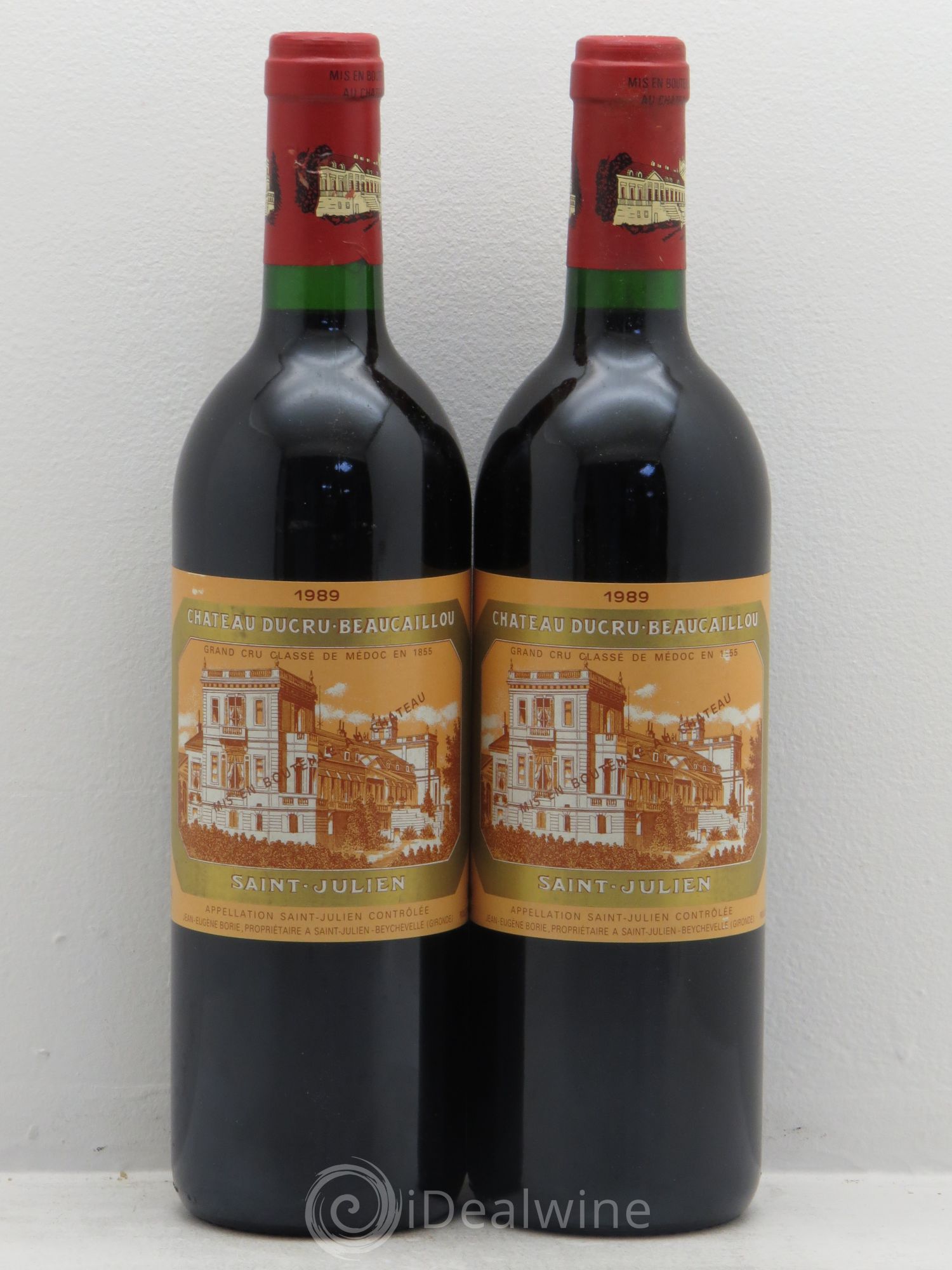 Château Ducru Beaucaillou 2ème Grand Cru Classé 1989 - Lot de 2 bouteilles - 0