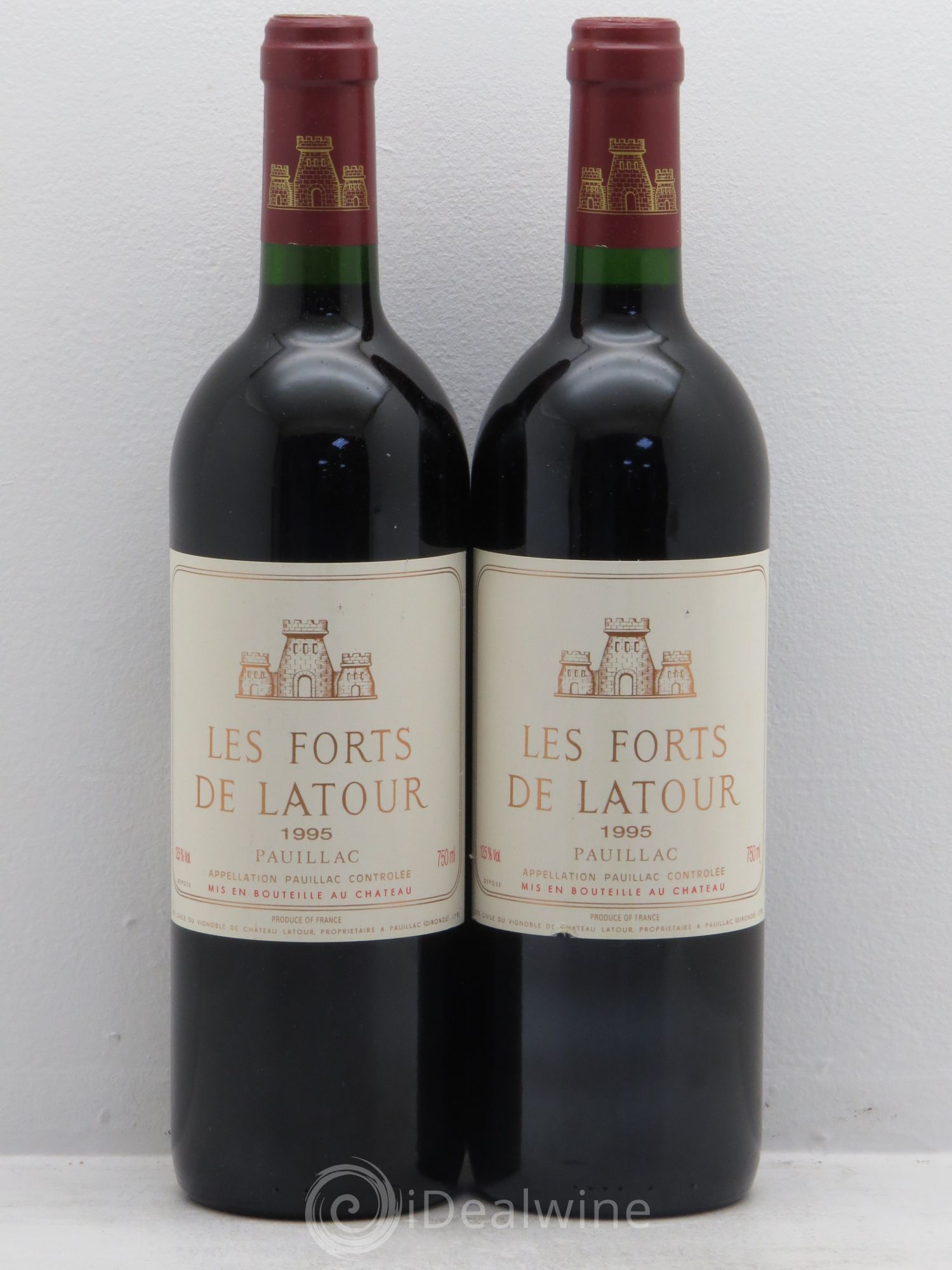 Les Forts de Latour Second Vin 1995 - Lot de 2 bouteilles - 0