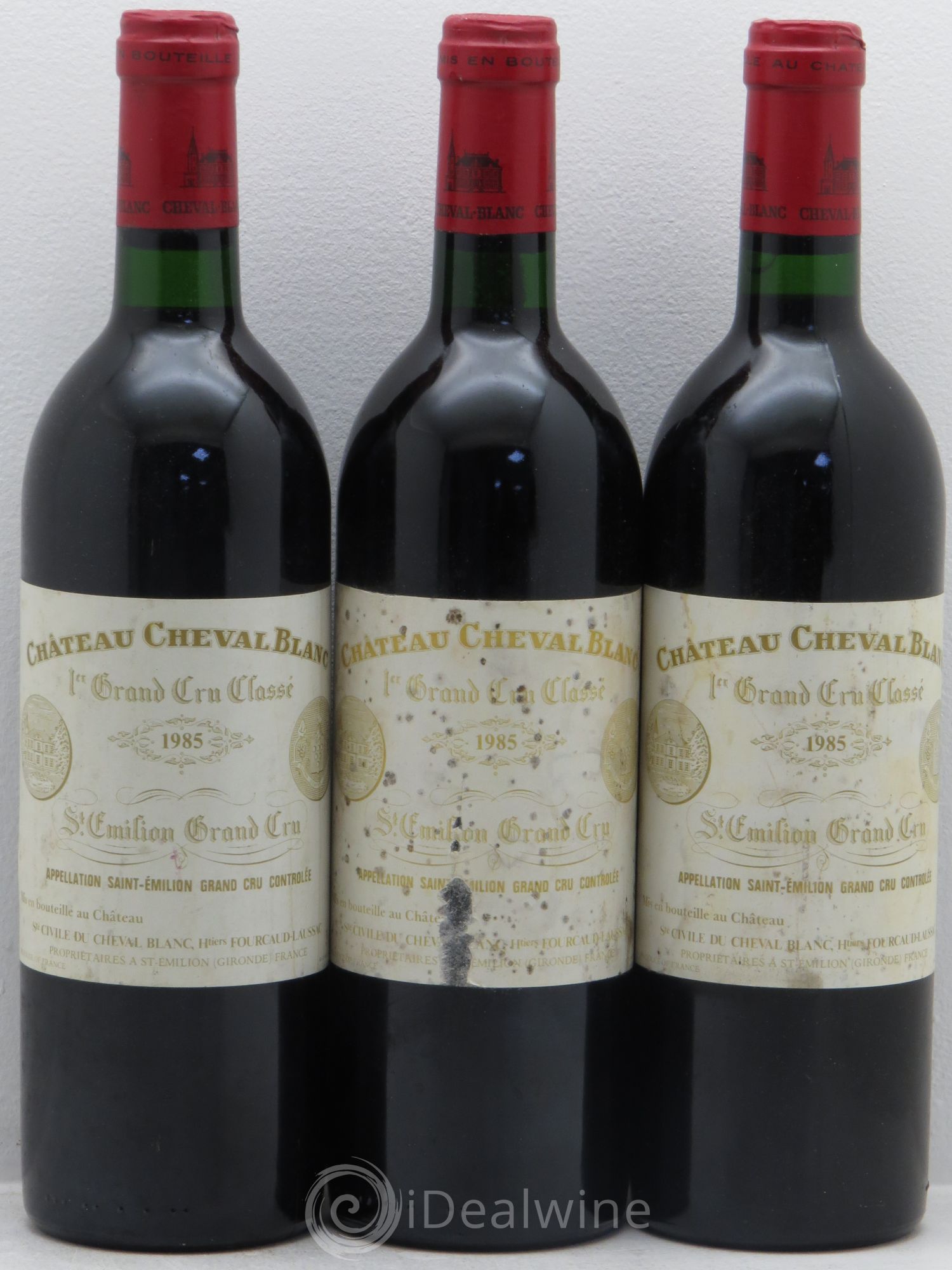 Château Cheval Blanc 1er Grand Cru Classé A 1985 - Lot de 6 bouteilles - 2