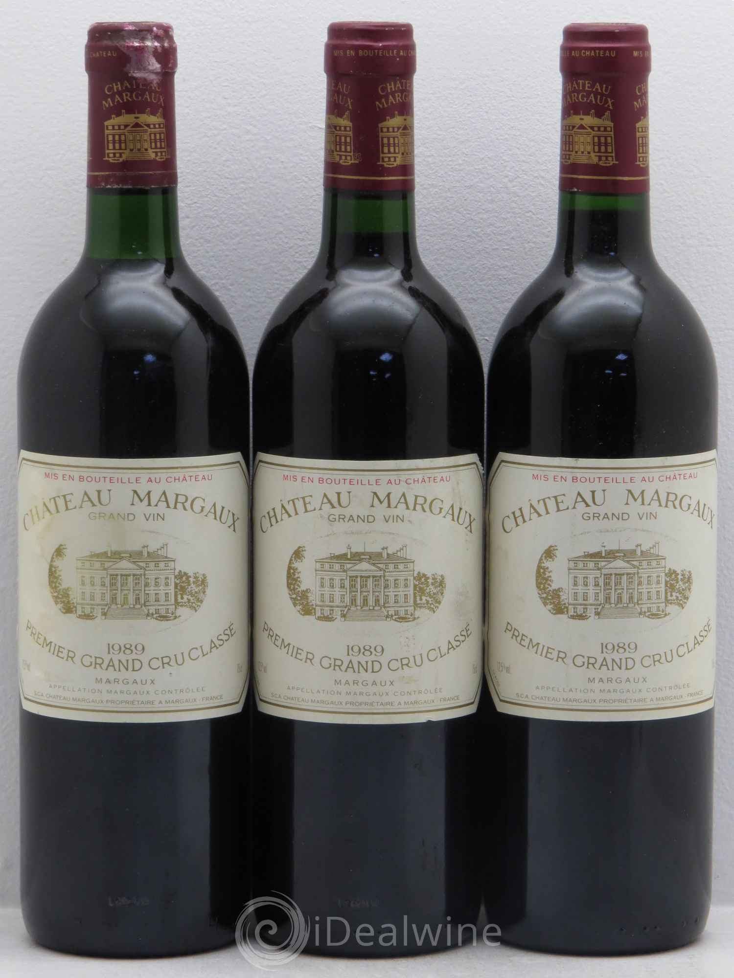 Château Margaux 1er Grand Cru Classé 1989 - Lot de 6 bouteilles - 2