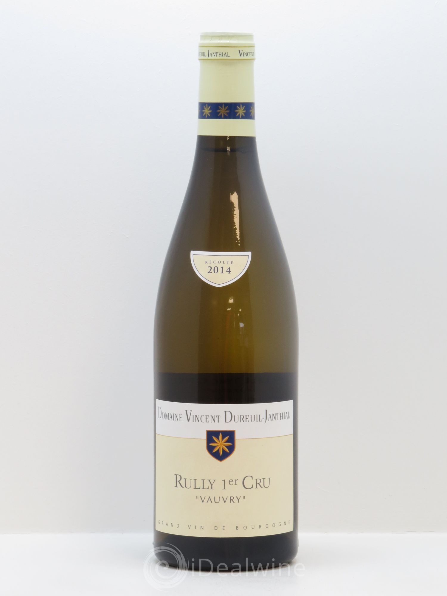 Rully 1er Cru Vauvry Vincent Dureuil-Janthial 2014 - Lot de 1 bouteille - 0