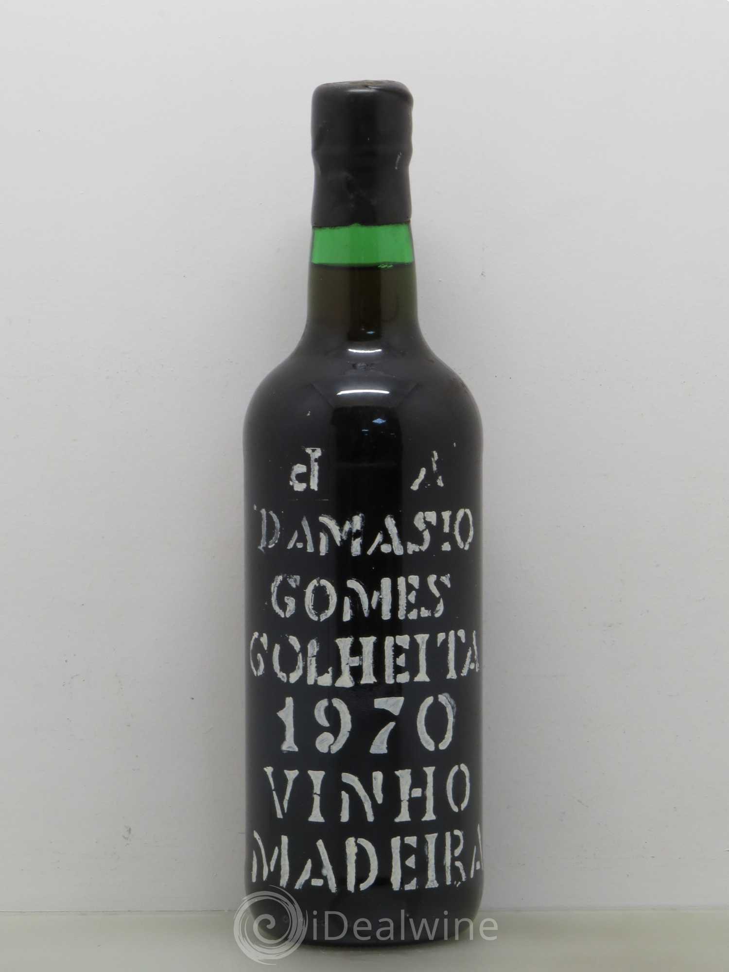 Madère Verdhello Medium Dry Colheita Harvest Jose Alexadre Damasio Gomes 1970 - Posten von 1 Flasche - 0