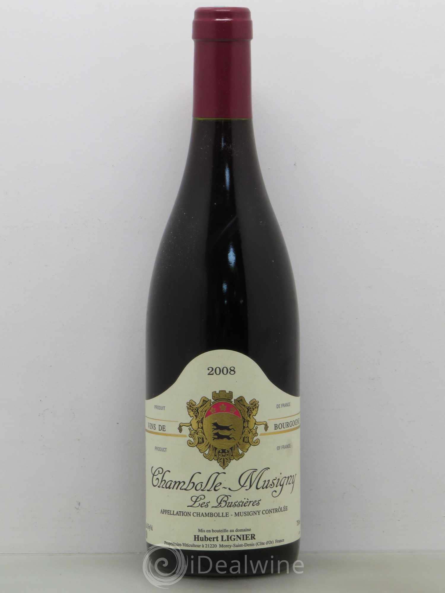 Chambolle-Musigny Les Bussières Hubert Lignier 2008 - Posten von 1 Flasche - 0