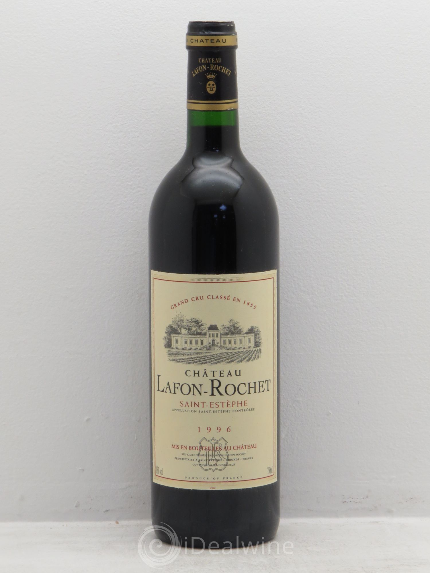 Château Lafon Rochet 4ème Grand Cru Classé 1996 - Lot de 1 bouteille - 0