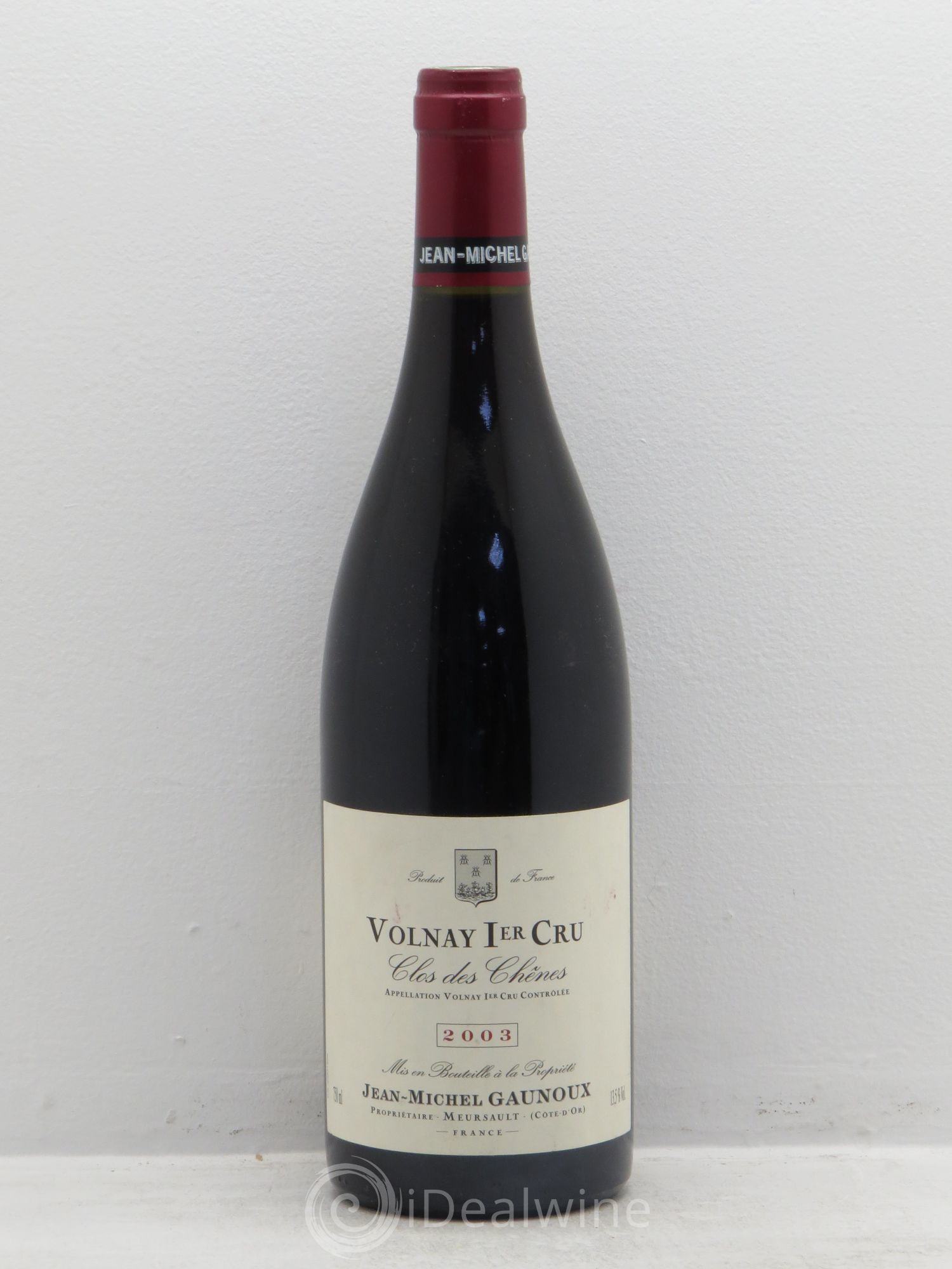 Volnay 1er Cru Domaine JM.Gaunoux 2003 - Posten von 1 Flasche - 0