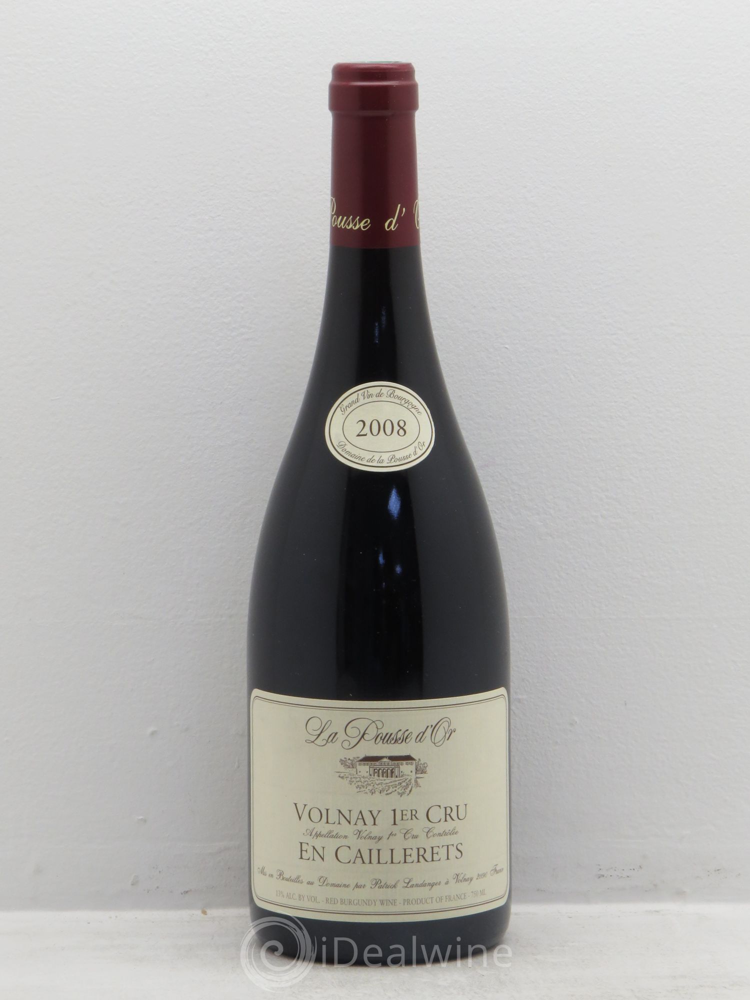 Volnay 1er Cru Les Caillerets La Pousse d'Or (Domaine de) 2008 - Lot de 1 bouteille - 0