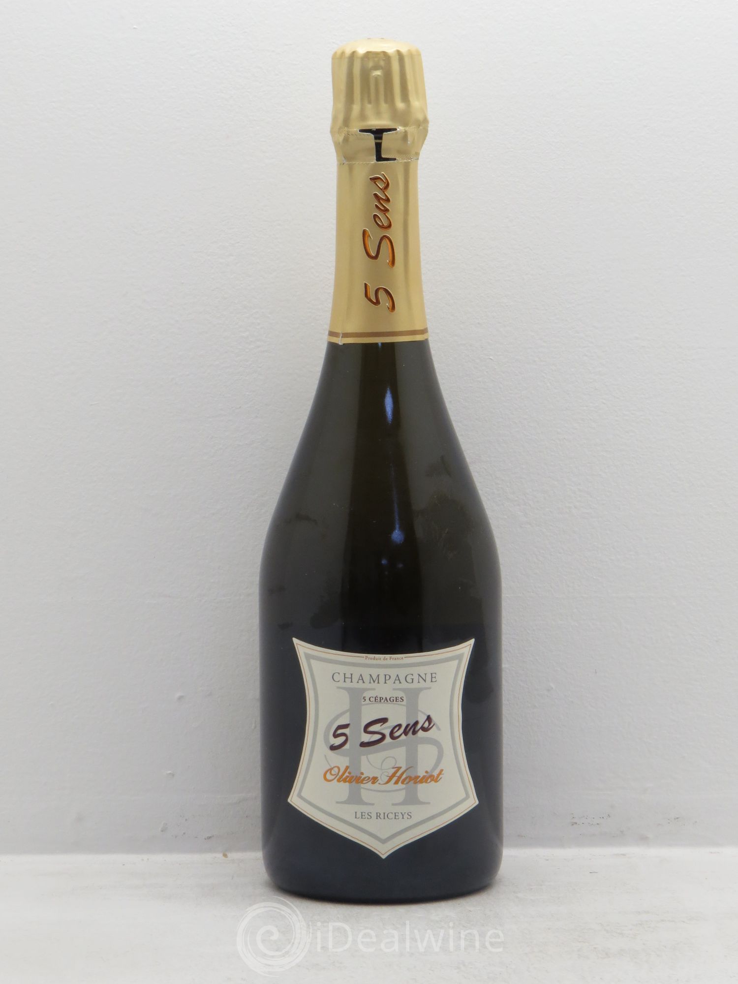 5 Sens Brut Nature Olivier Horiot 2009 - Lot de 1 bouteille - 0