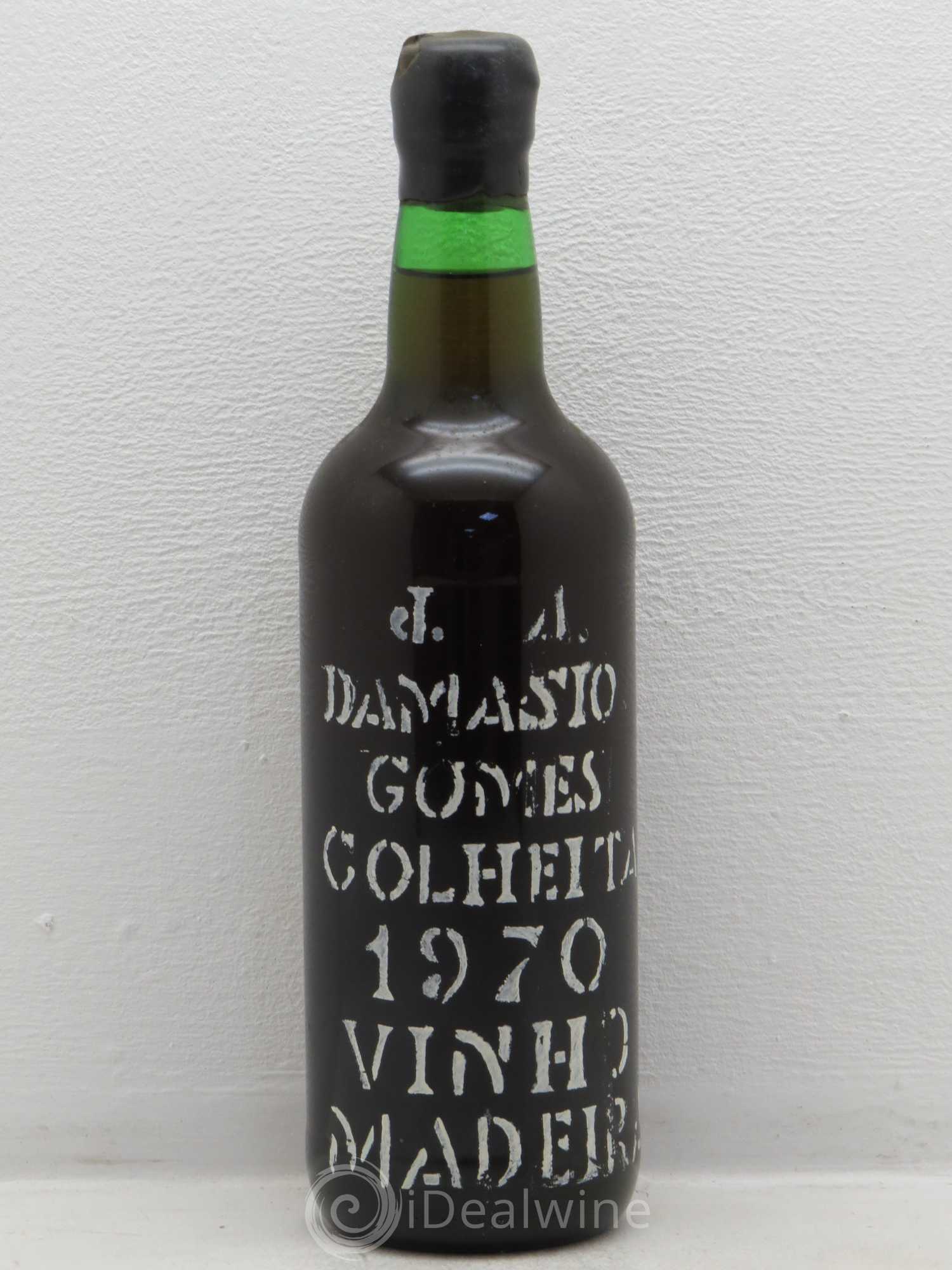 Madère Verdhello Medium Dry Colheita Harvest Jose Alexandre Damasion Gomes 1970 - Posten von 1 Flasche - 0