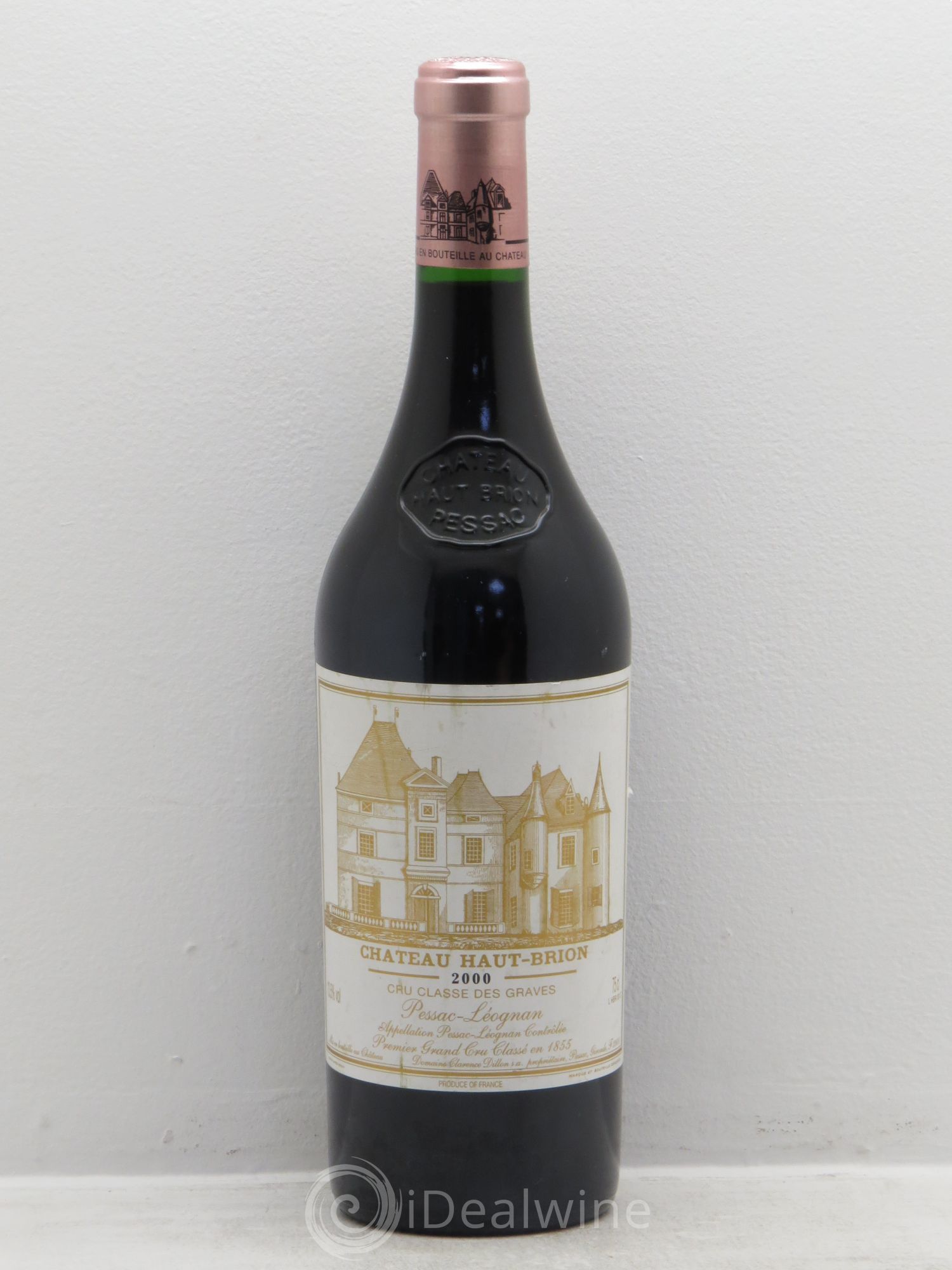 Château Haut Brion 1er Grand Cru Classé 2000 - Lot de 1 bouteille - 0