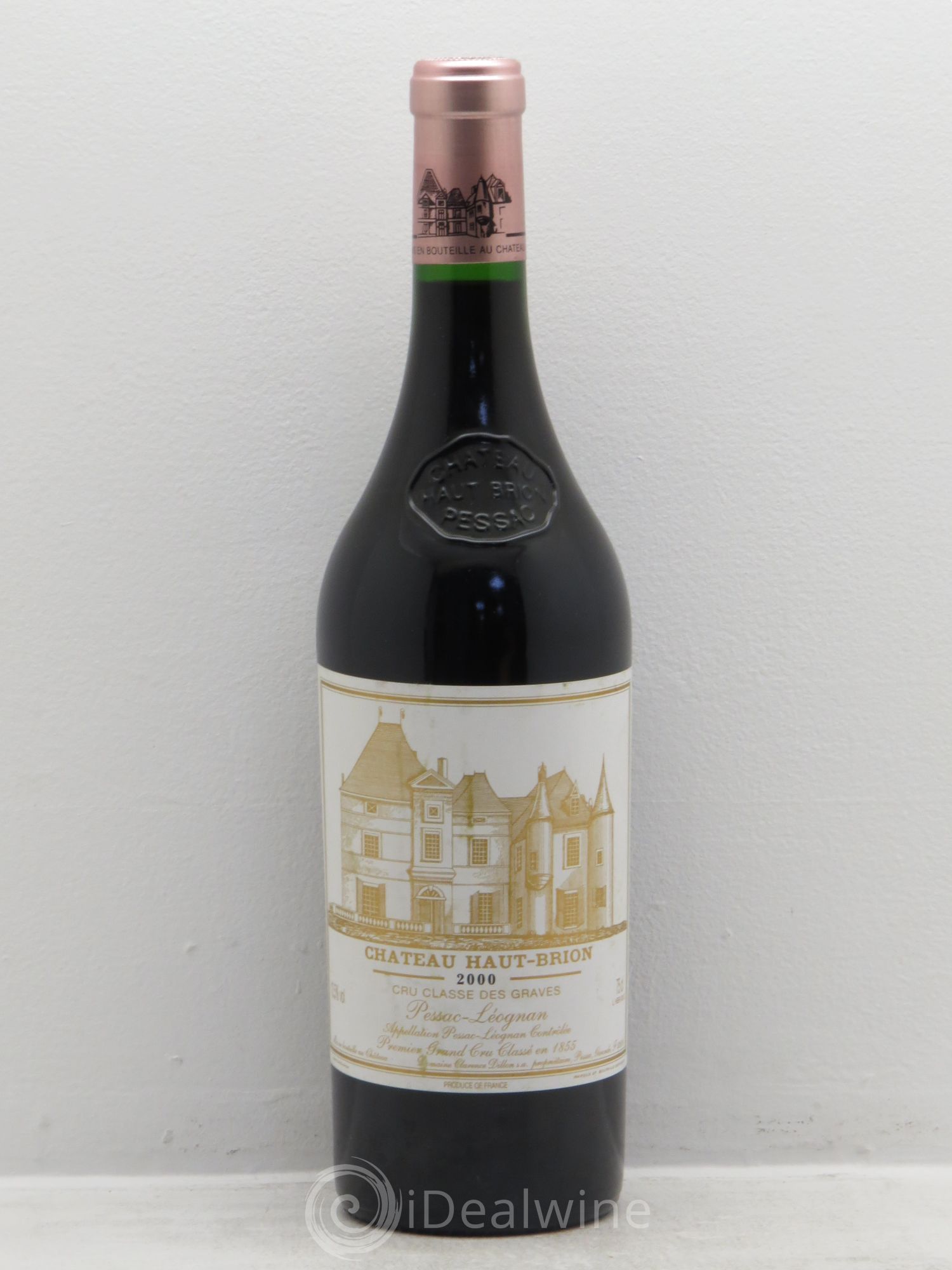Château Haut Brion 1er Grand Cru Classé 2000 - Lot de 1 bouteille - 0